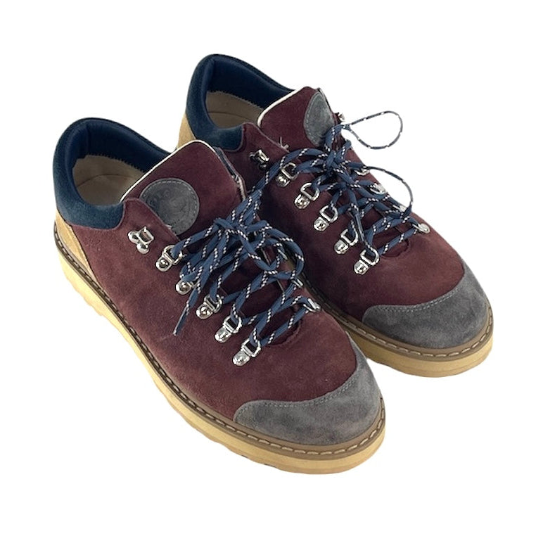 DIEMME/KITH/Low-Sneakers/US 13/Suede/RED/grey toe view 1