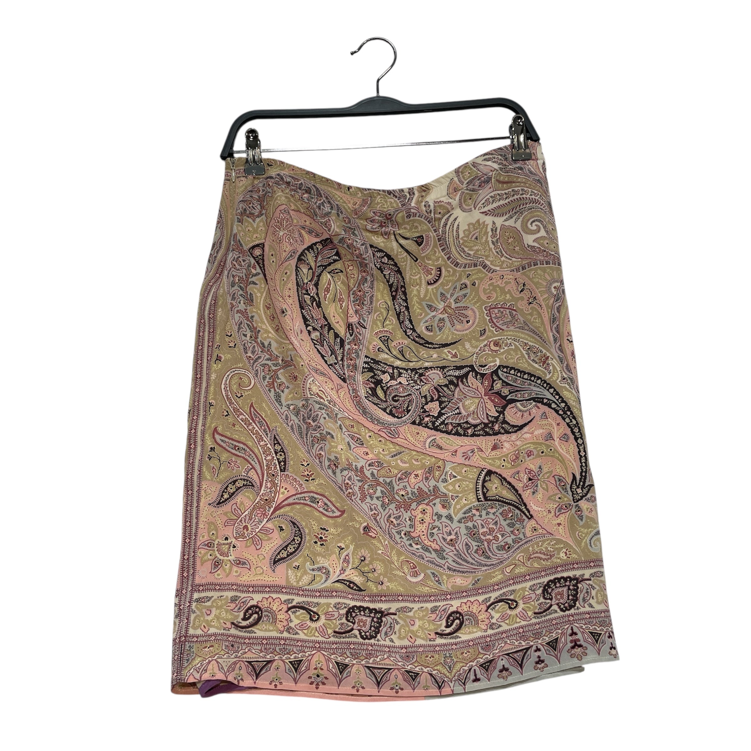 ETRO/Skirt/44/All Over Print/Silk/MLT/Boho Paisley Printed Skirt view 2