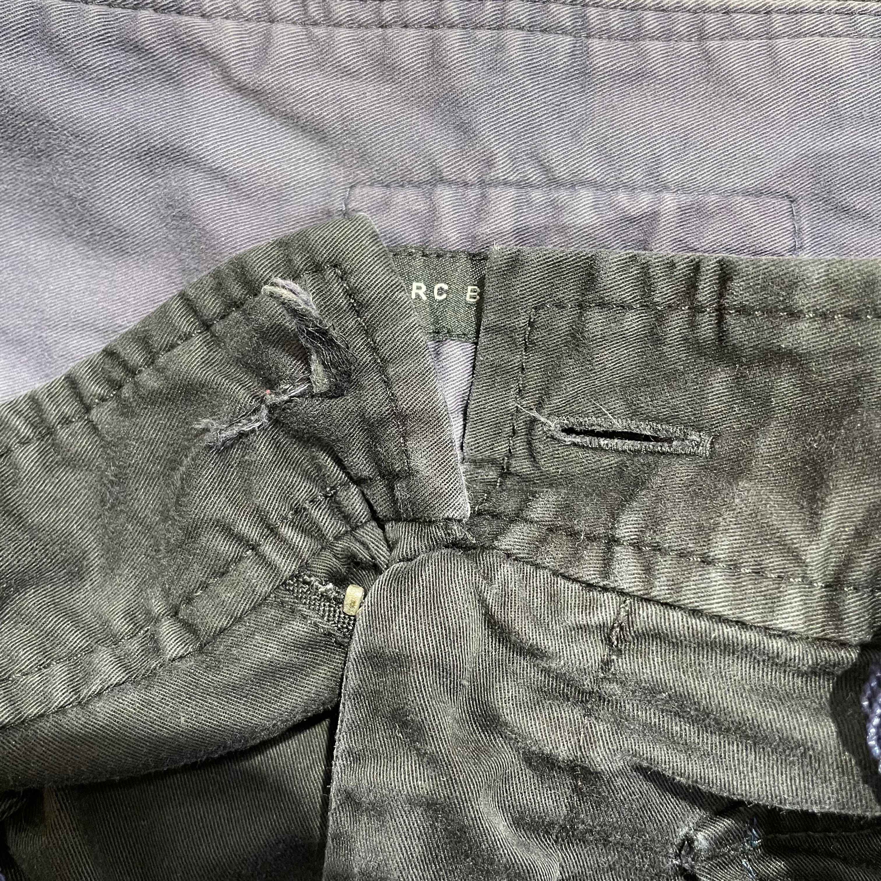 MARC BY MARC JACOBS/Shorts/6/Cotton/NVY/dw string pockets view 3