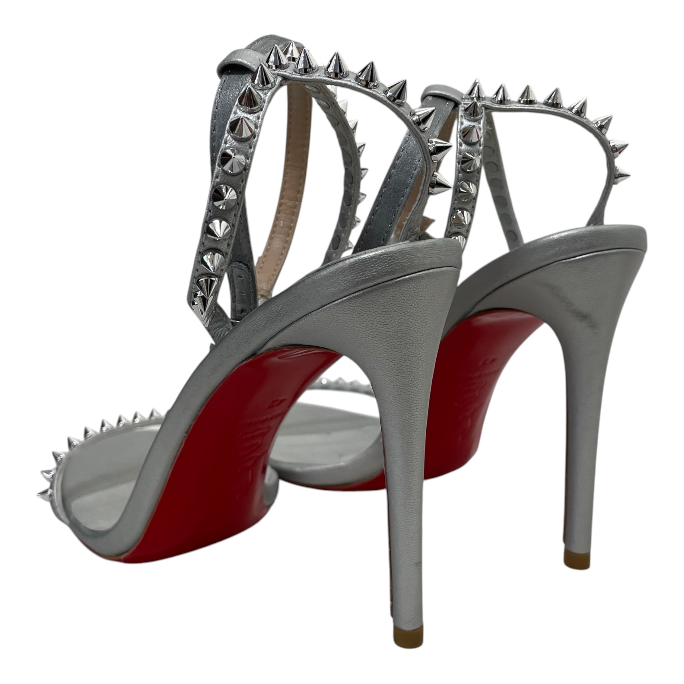 Christian Louboutin/Heels/EU 42/SLV/so me 100 spike sandals view 2