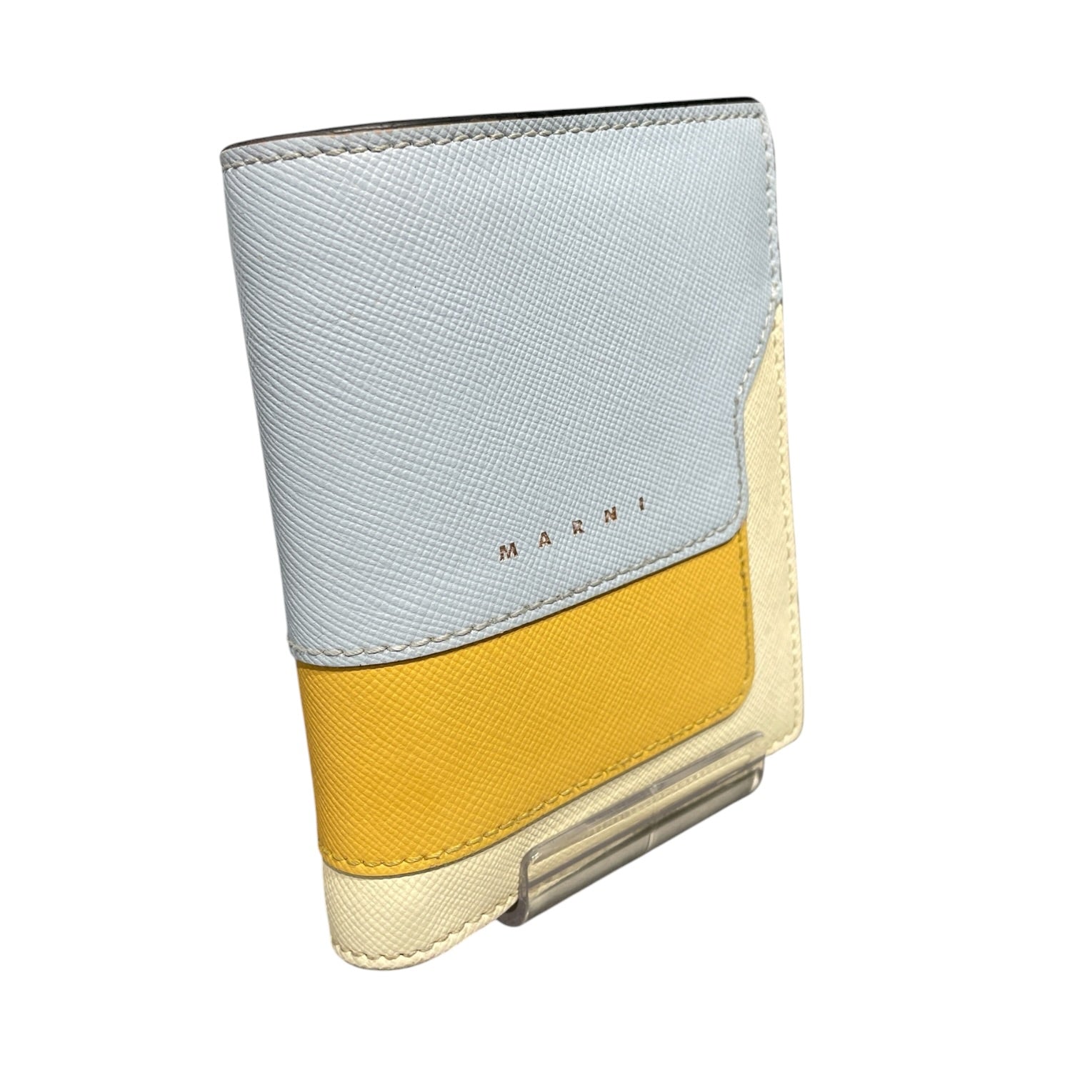 MARNI/Bifold Wallet/Border/Leather/IDG/L's/SAFFIANO LEATHER view 1