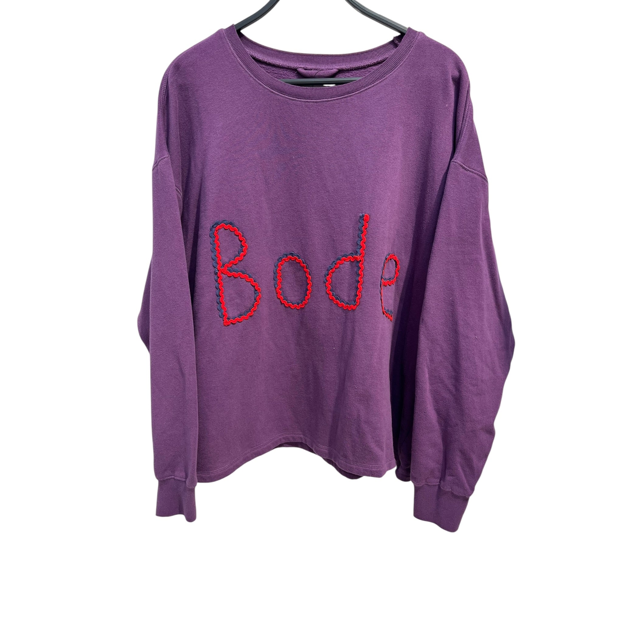 BODE/Sweatshirt/XL/Graphic/Cotton/PPL/RED BODE LOGO view 1