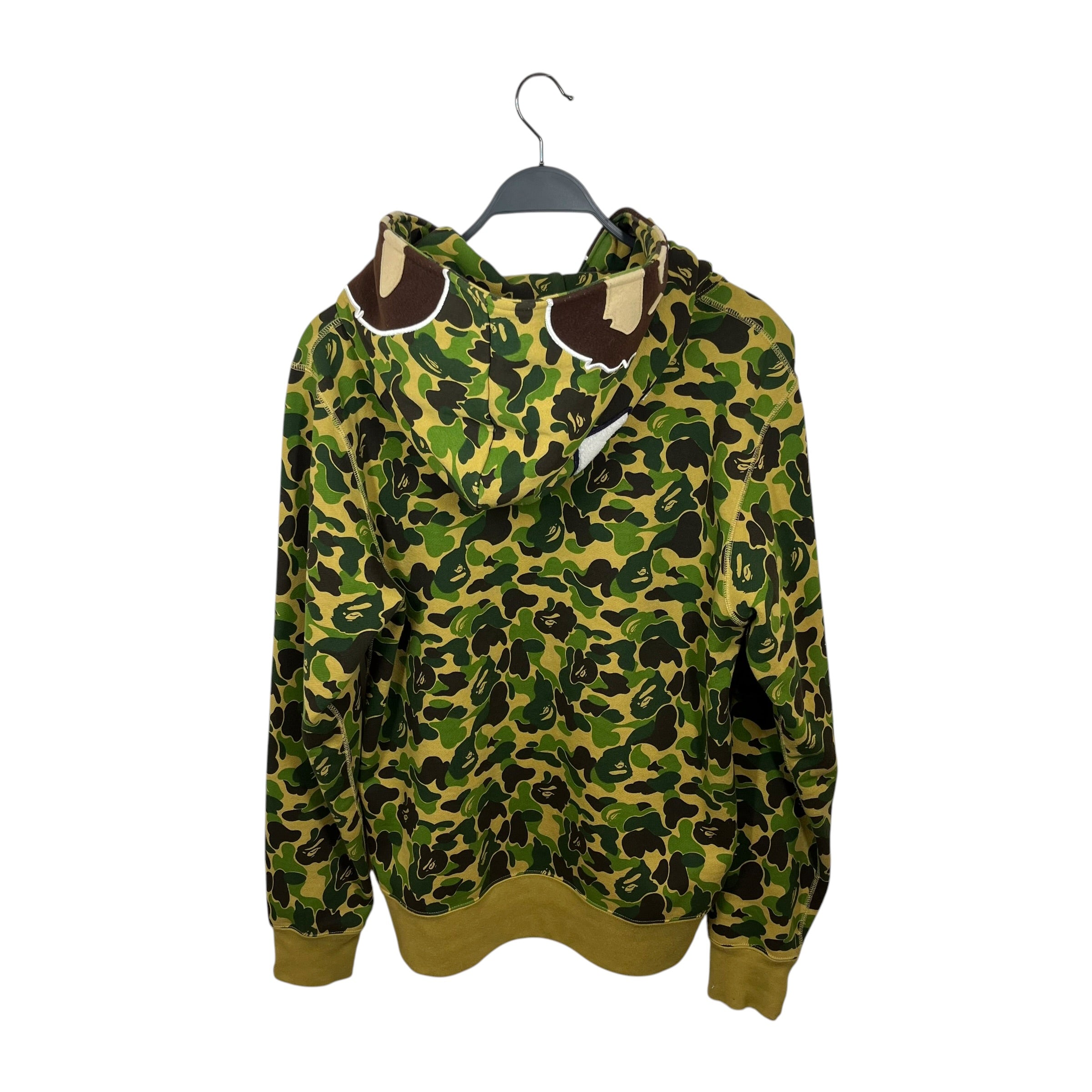 A BATHING APE/Hoodie/L/Camouflage/Cotton/GRN/ABC 2nd Camo Hoodie view 2