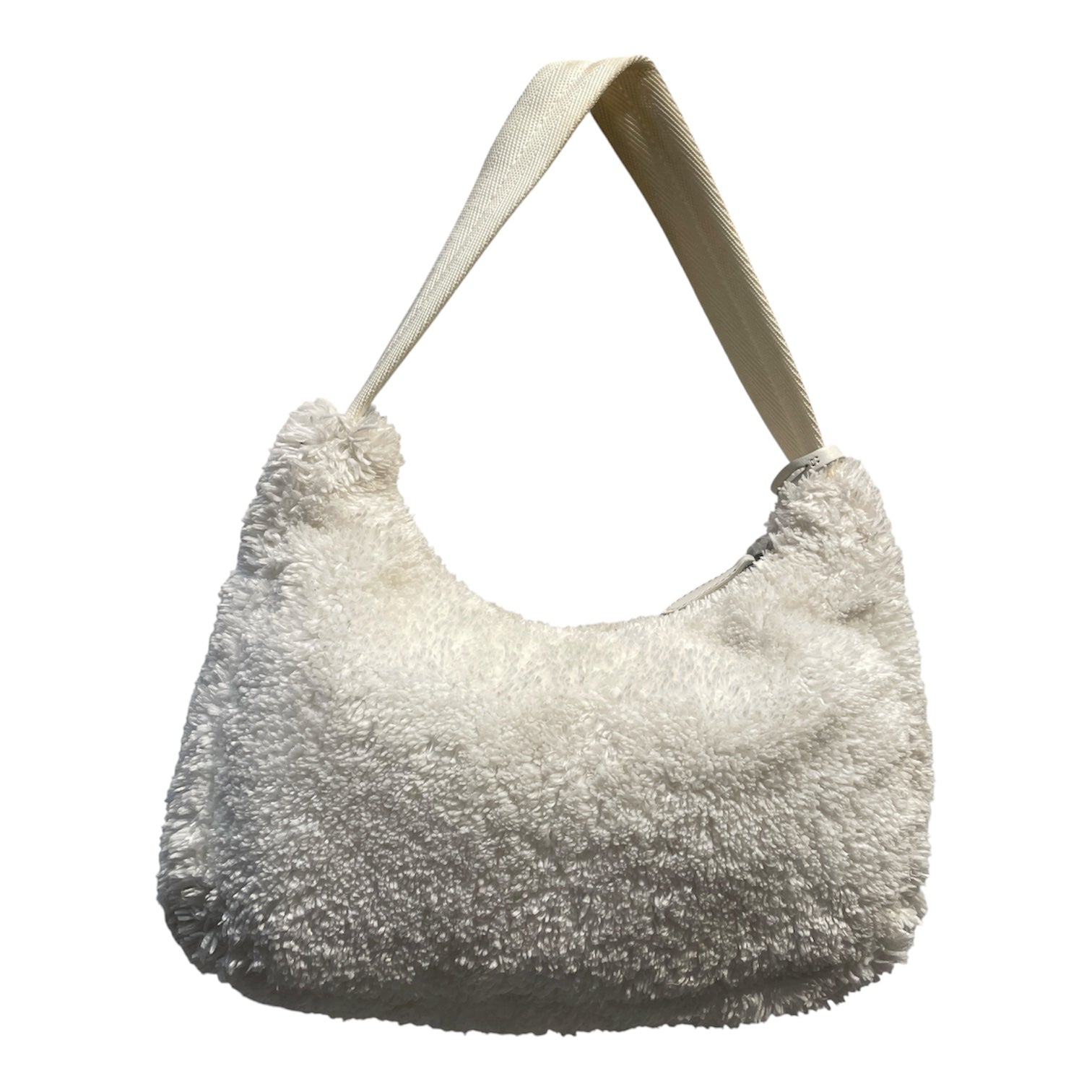 PRADA/Hand Bag/Fur/WHT/2000 TERRY CLOTH RE-EDITION view 2