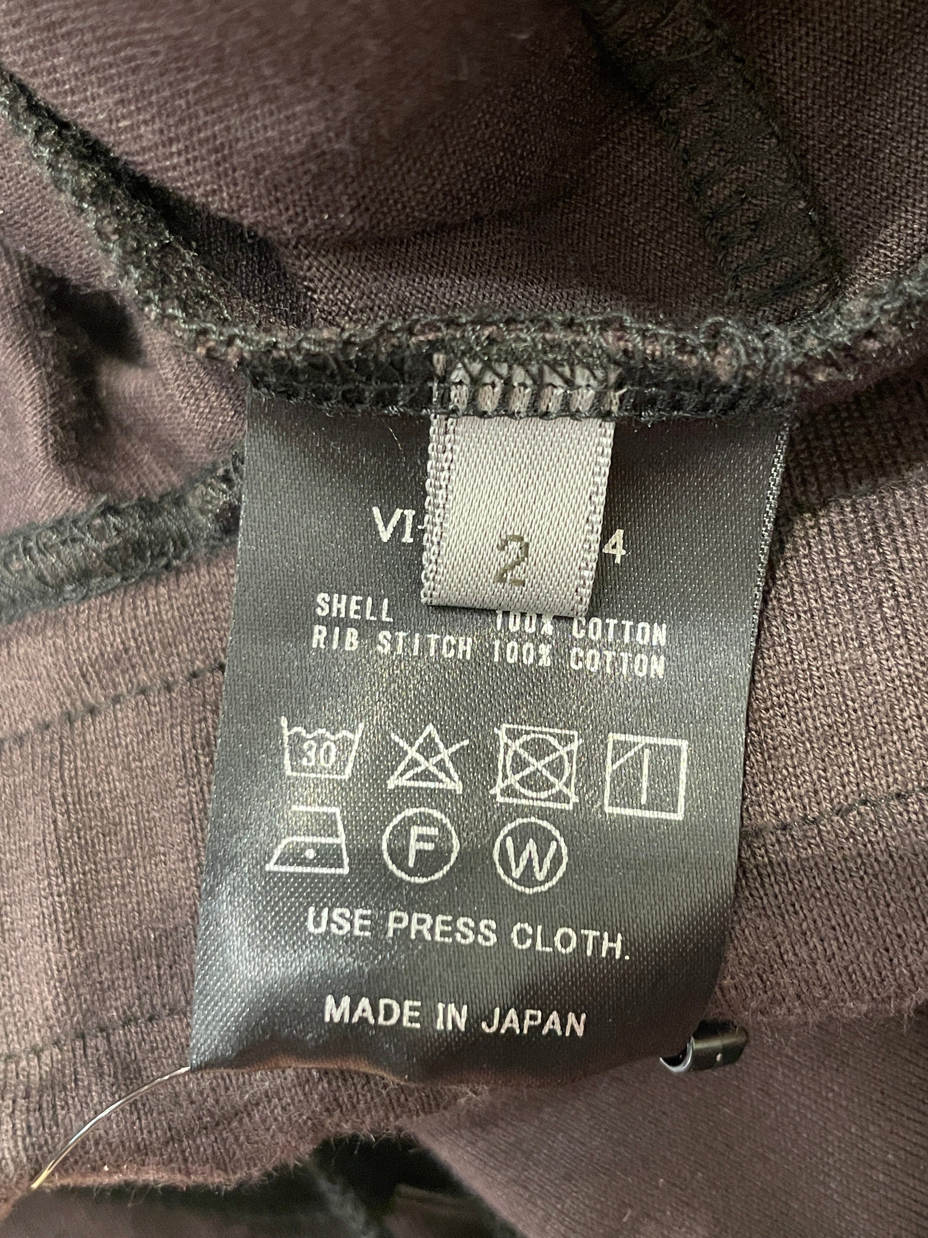 THE VIRIDI ANNE/Pants/2/Cotton/BLK/DECONSTRUCTED KNEE DESIGN view 3