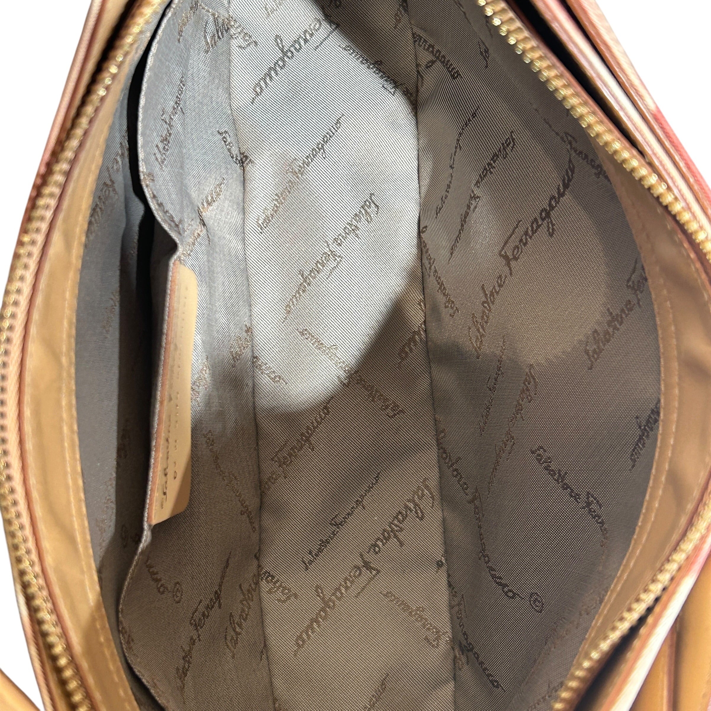 Salvatore Ferragamo/Hand Bag/Floral Pattern/Cotton/PNK/floral print shoulder bag view 4