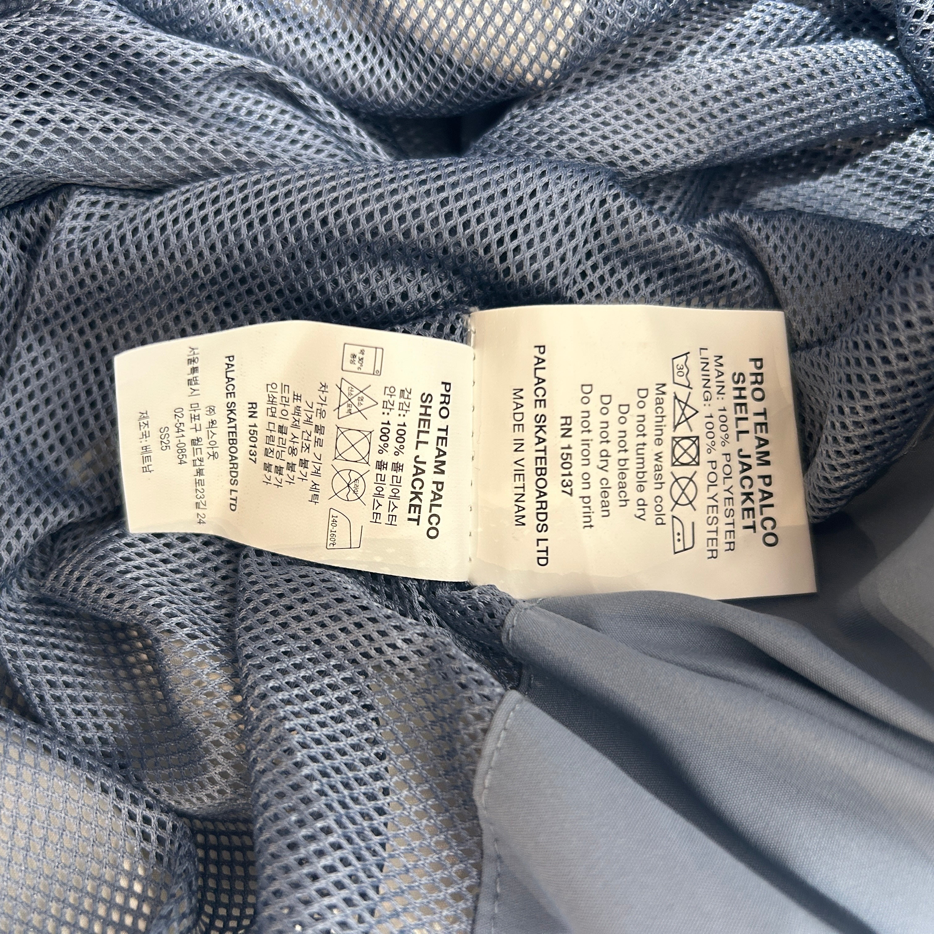PALACE/Windbreaker/XL/Nylon/BLU/ view 4