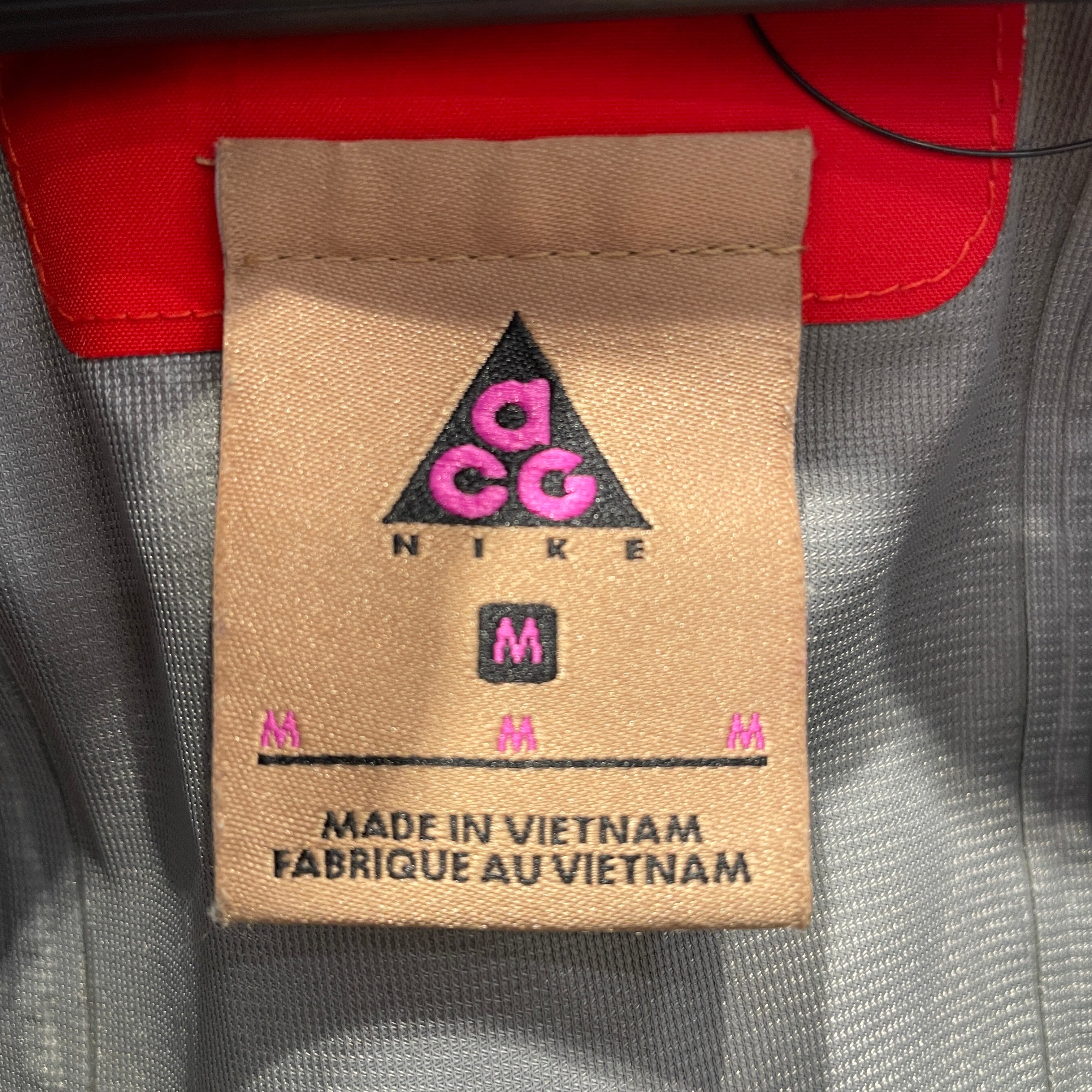 NIKE ACG/Windbreaker/M/Nylon/RED/Goretex Windbreaker view 5