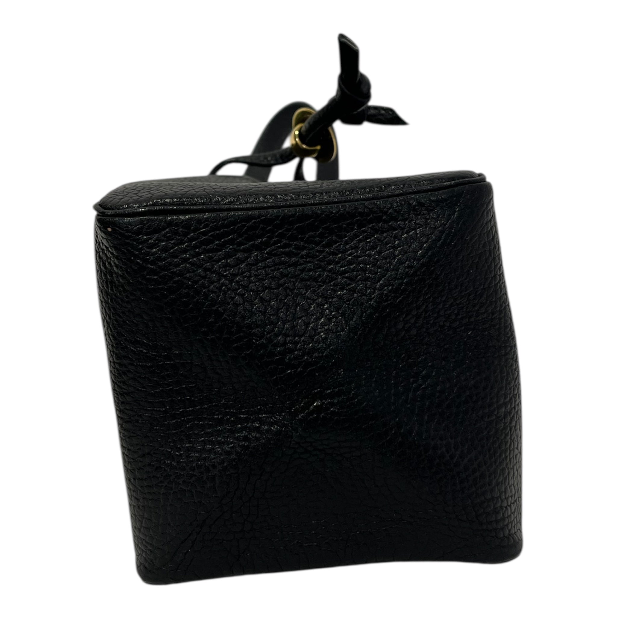 Christian Dior/Hand Bag/Leather/BLK/CD DRAWSTRING MINI HANDBAG view 3