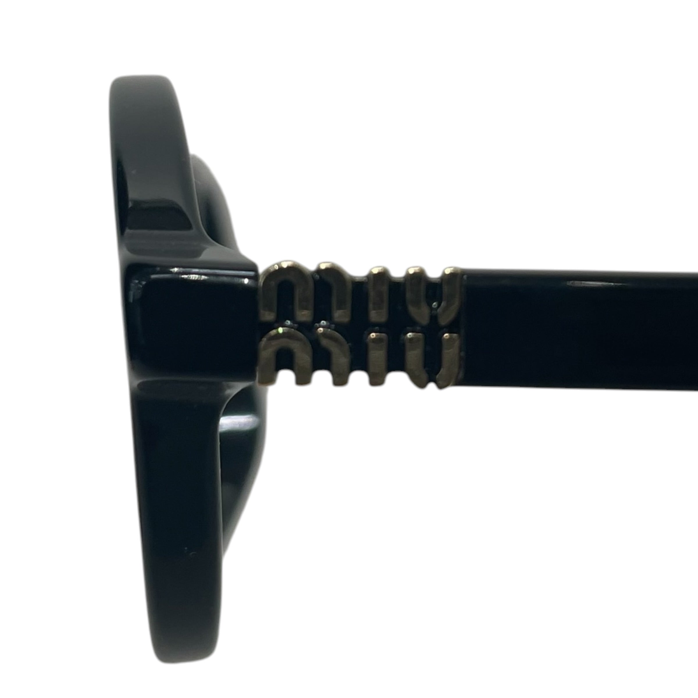 MIU MIU/Sunglasses/Celluloid/BLK/L's/REGARD OVALS SMU04Z view 3