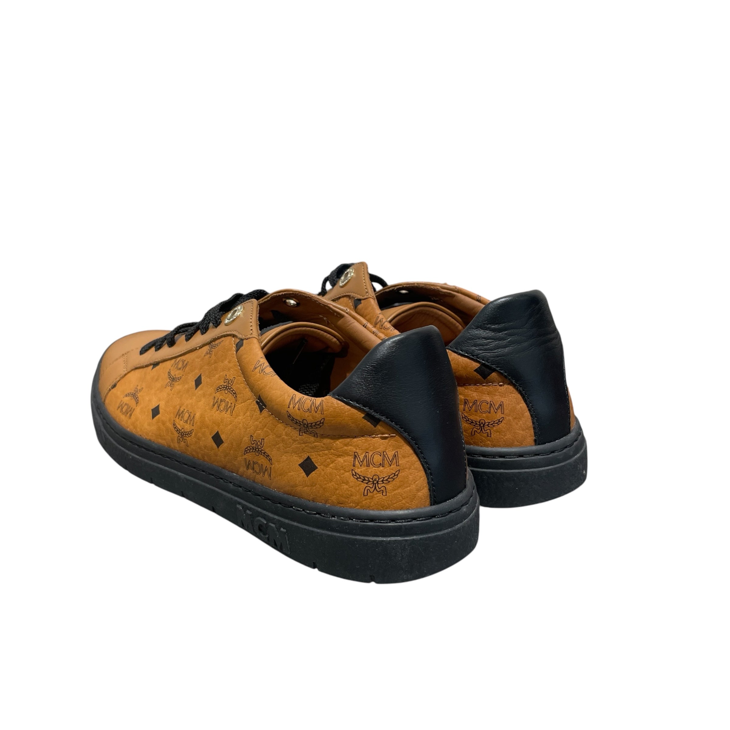 MCM/Low-Sneakers/US 6/Monogram/Leather/BRW/MCM TERRAIN LO SNEAKERS view 2