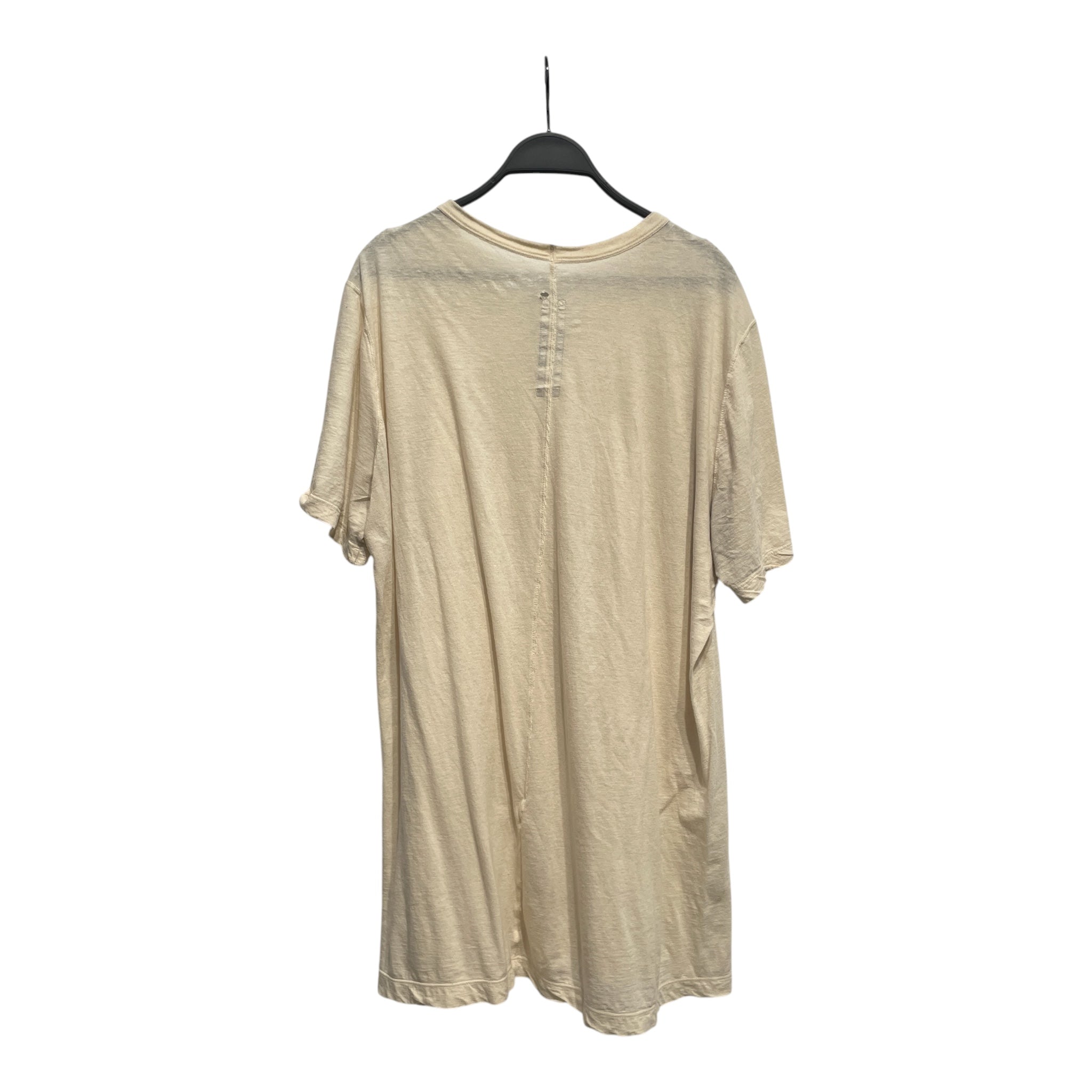 Rick Owens/T-Shirt/XL/Cotton/CRM/Raglan Sleeve/ view 2