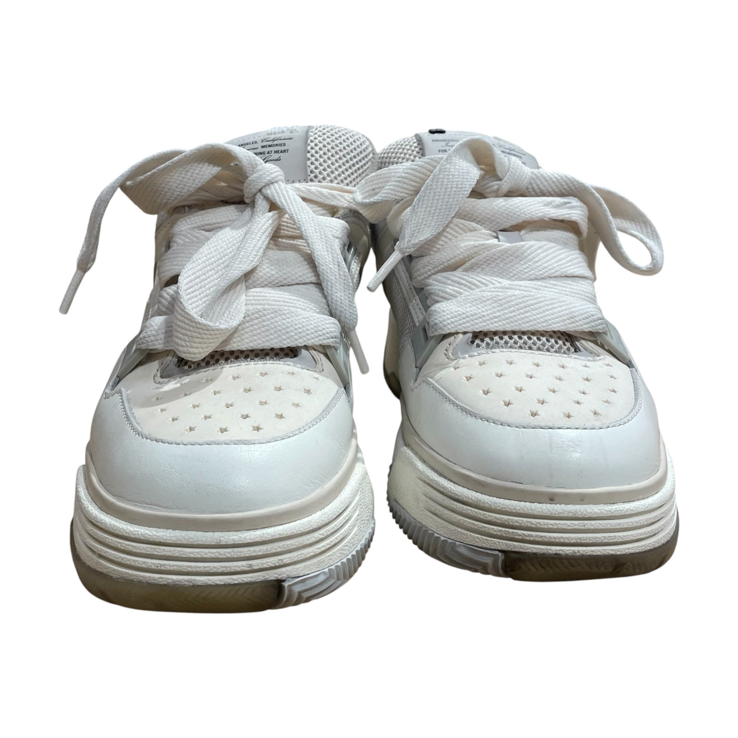 AMIRI/Low-Sneakers/US 7/Cotton/WHT/MA-1 view 3