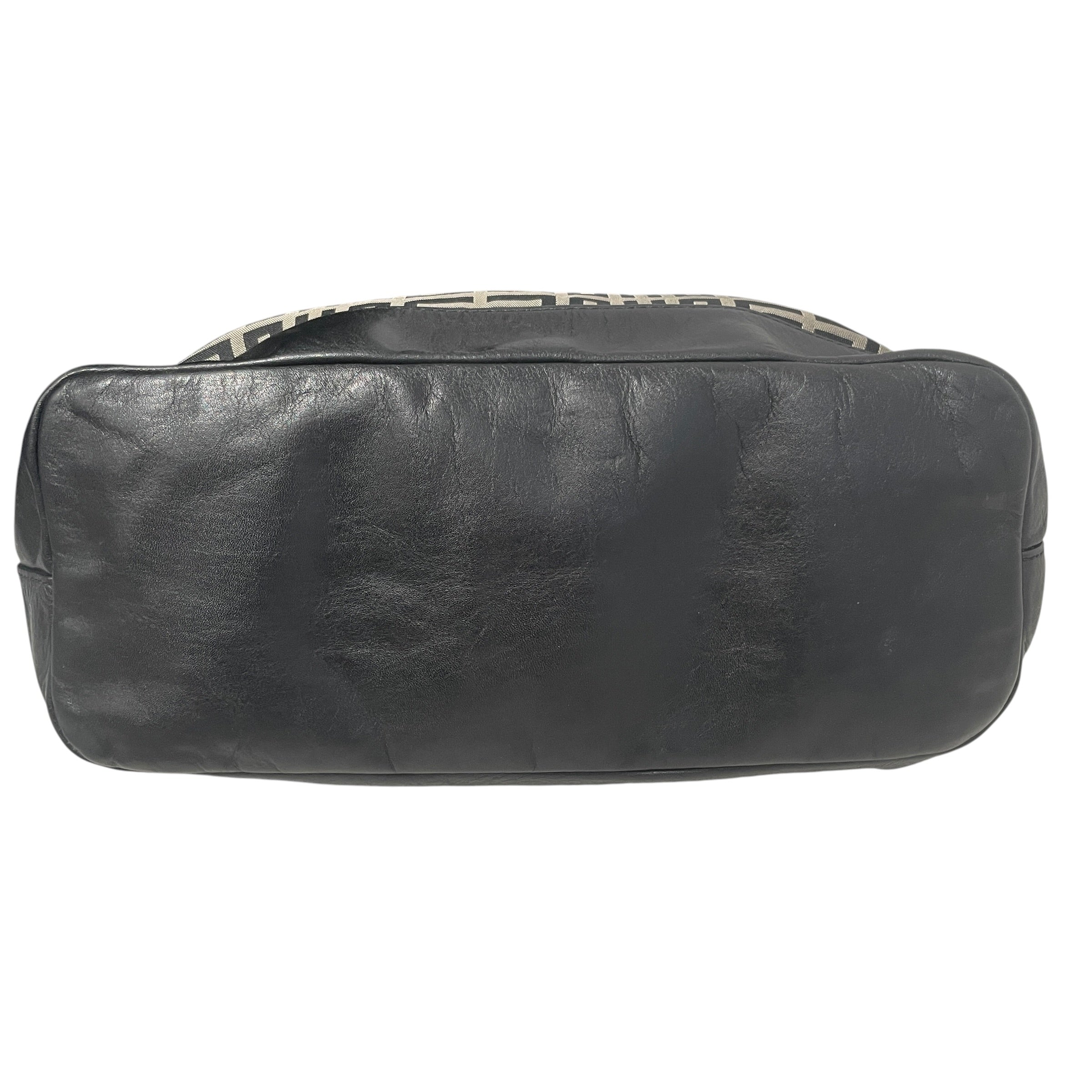 GIVENCHY/Bag/Monogram/Cotton/BLK/Mono Canvas & Leather Satchel view 5