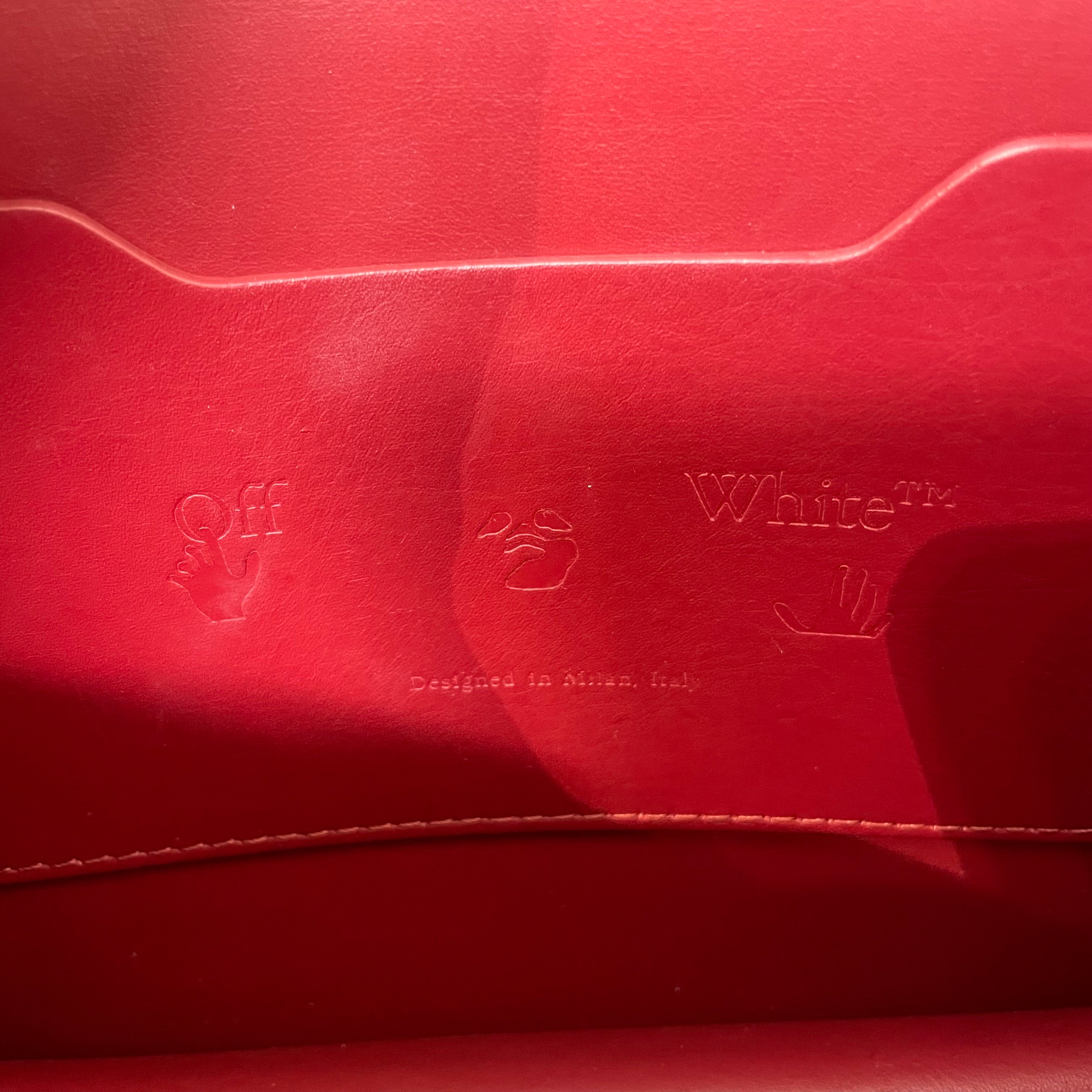 OFF-WHITE/Cross Body Bag/Leather/BLK/JITNEY NOT FOR SALE BAG view 5