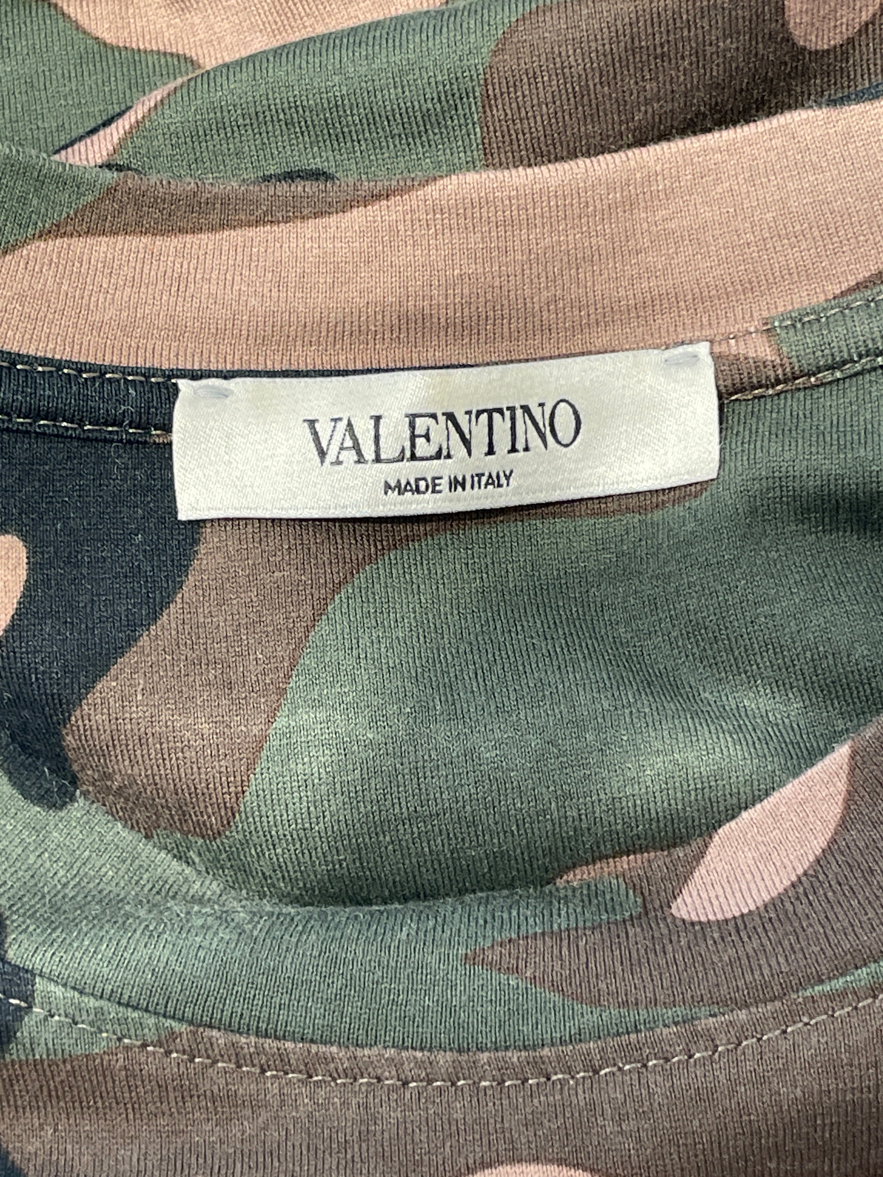 VALENTINO/T-Shirt/L/Cotton/GRN/Camouflage/VLTN view 4