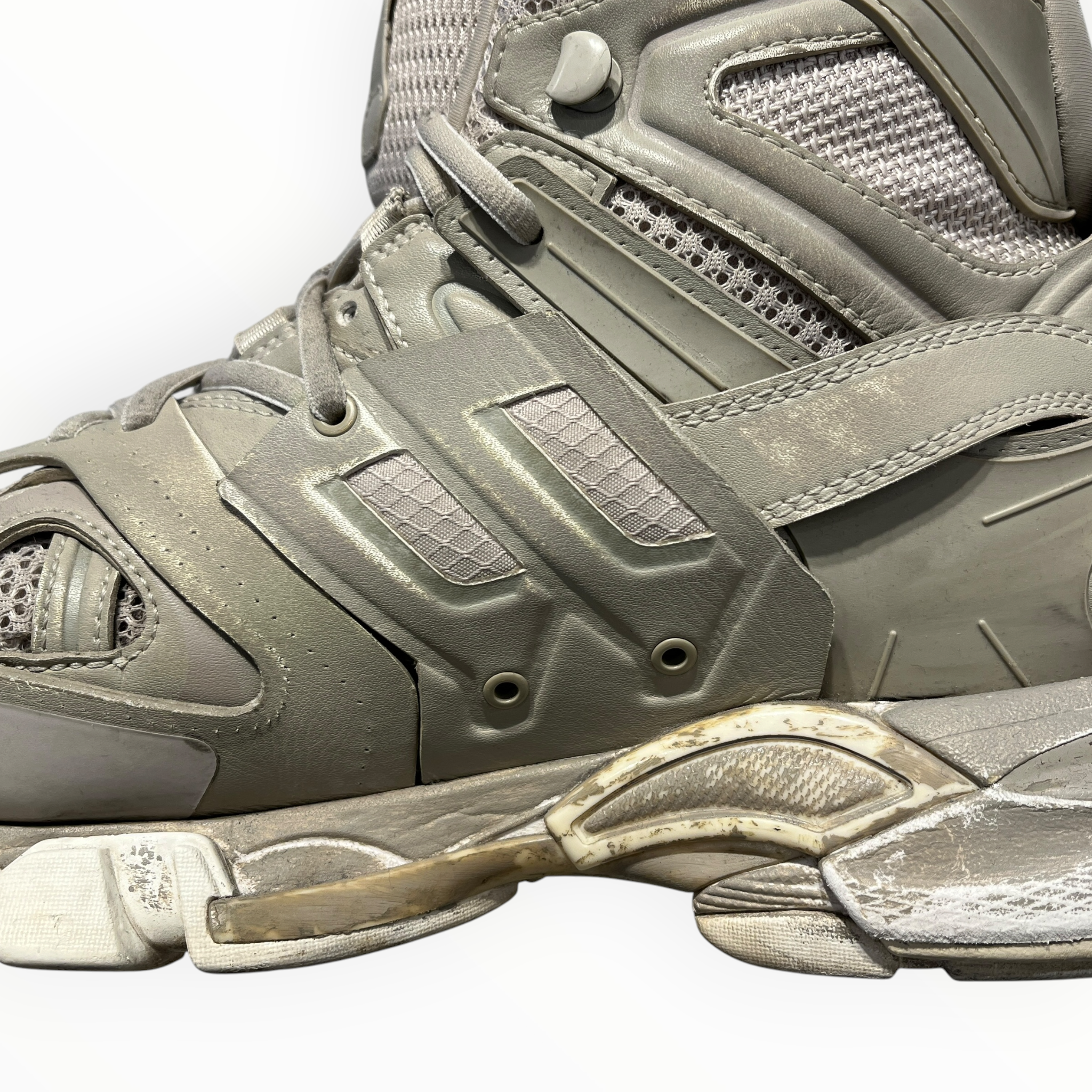 BALENCIAGA/Low-Sneakers/US 8/BEG/track hike high-top view 10