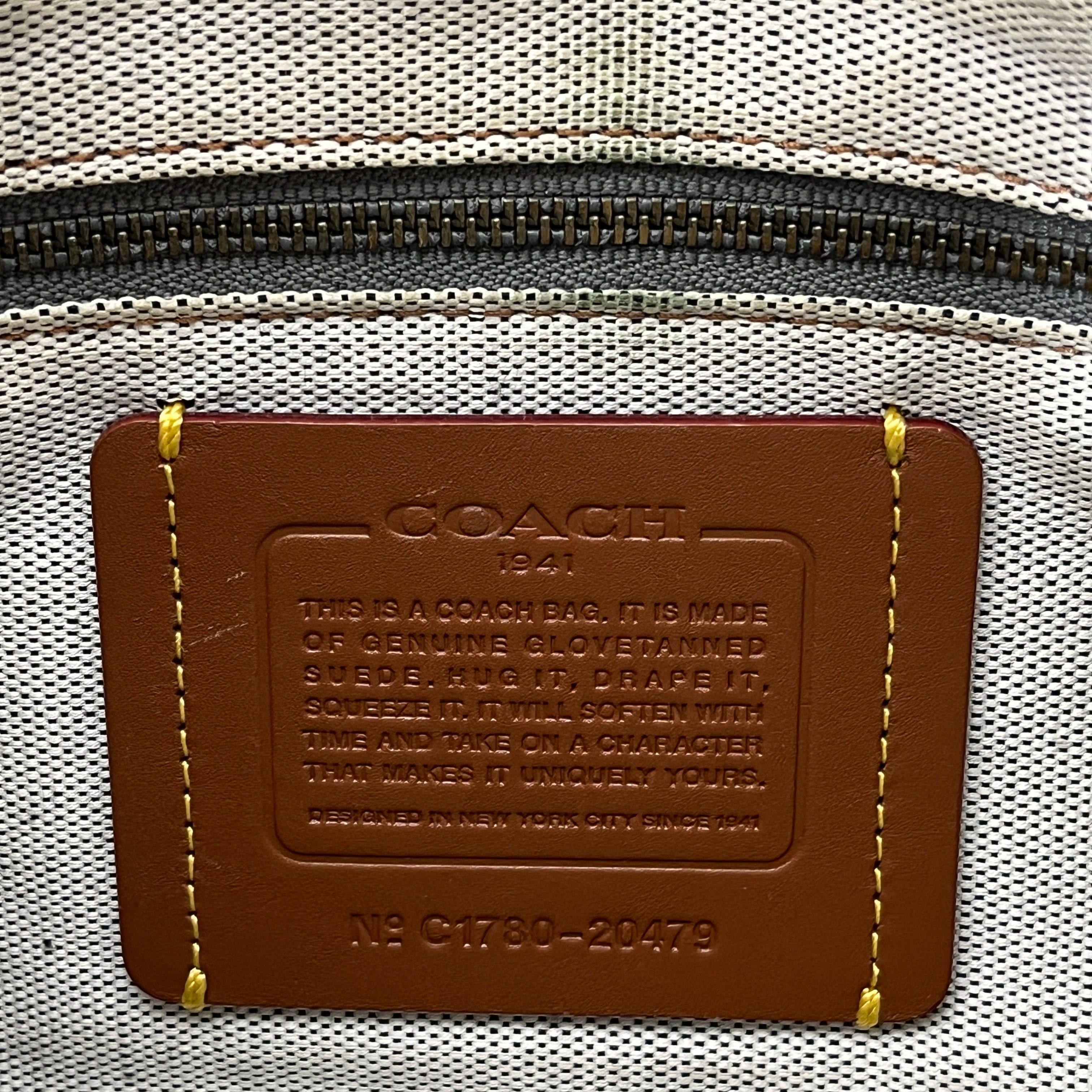 COACH/Cross Body Bag/Suede/CML/1941 ROGUE view 3