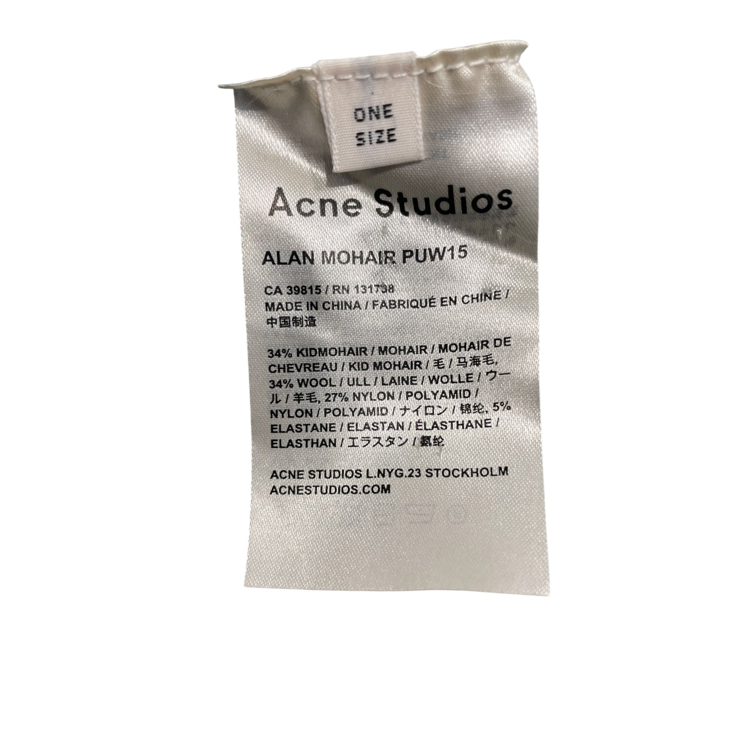 Acne Studios/Heavy Cardigan/Alan Ribbed Knit Draped Wrap view 4