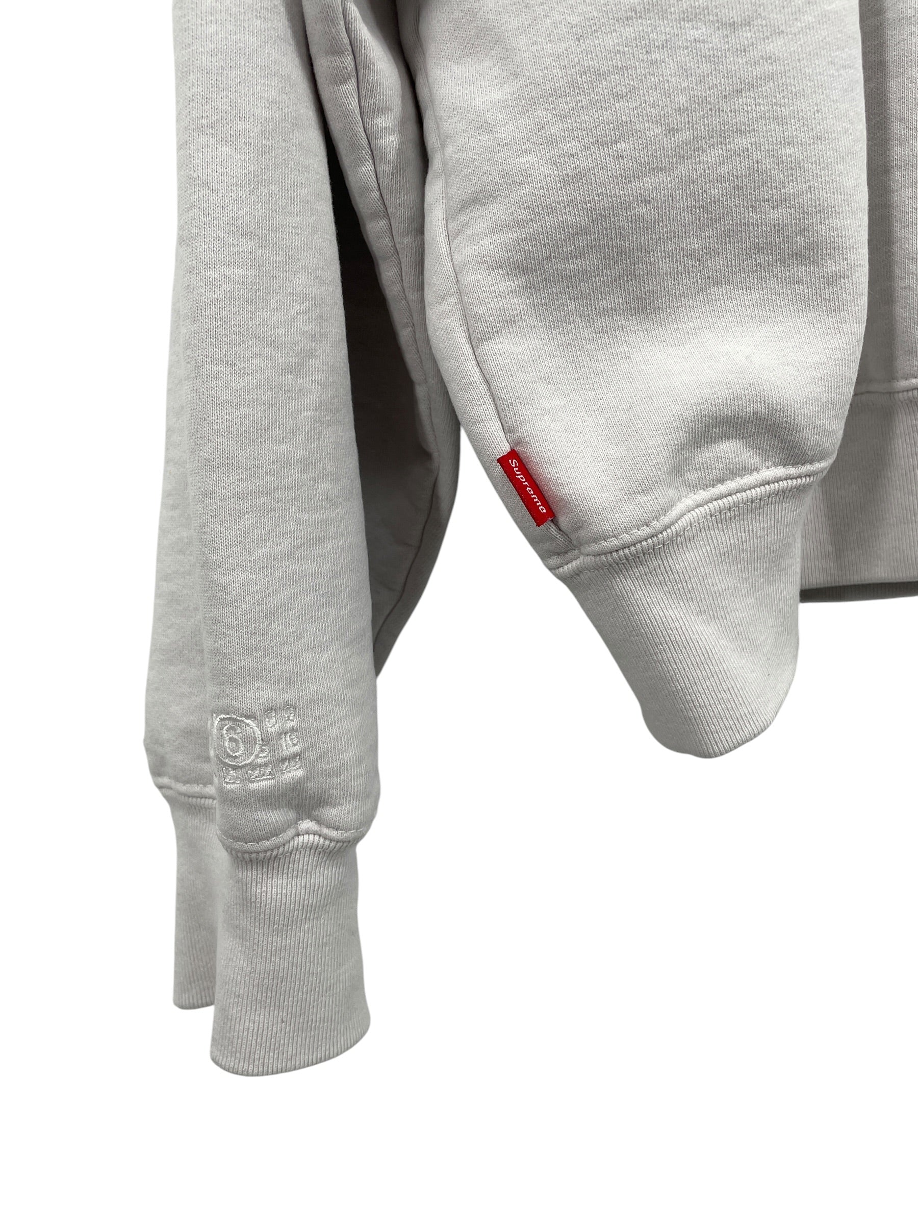 Supreme/Zip Up Hoodie/M/Cotton/WHT/PAINT SPLATTER view 5