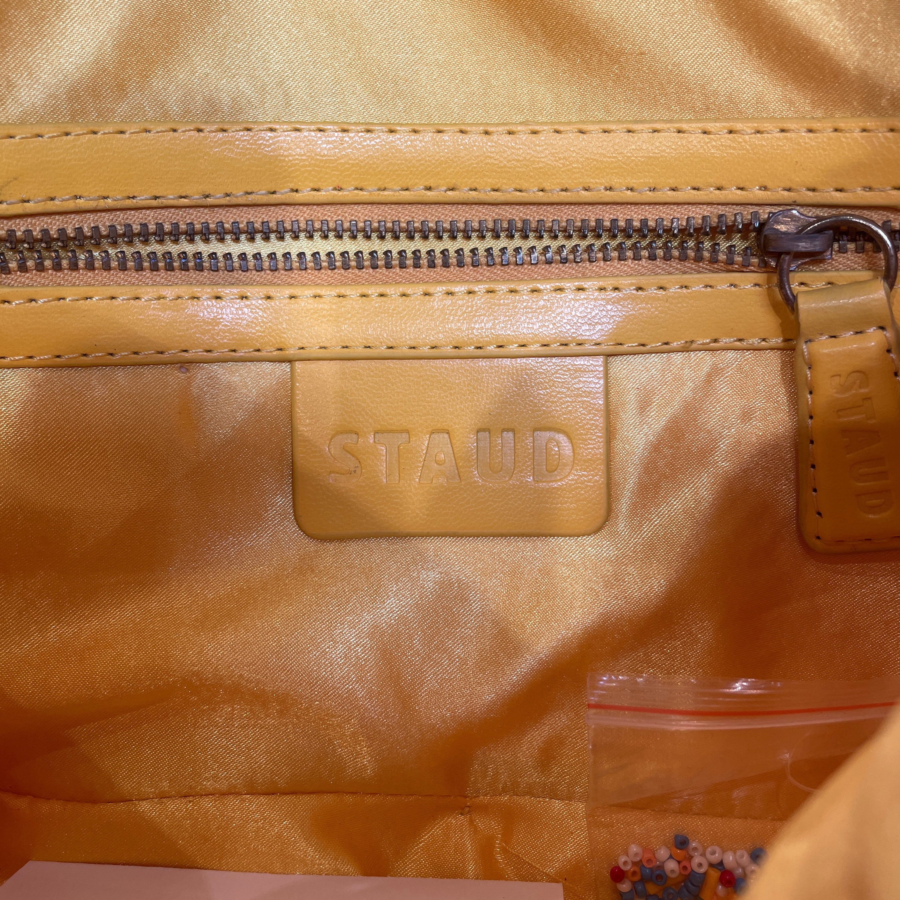 STAUD/Hand Bag/OS/Polyester/YEL/Yellow&Red Tommy Hand Bag view 3