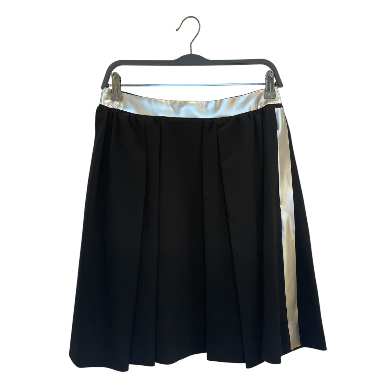 MOSCHINO/Skirt/40/Cotton/BLK/duct tape skir nwt view 1