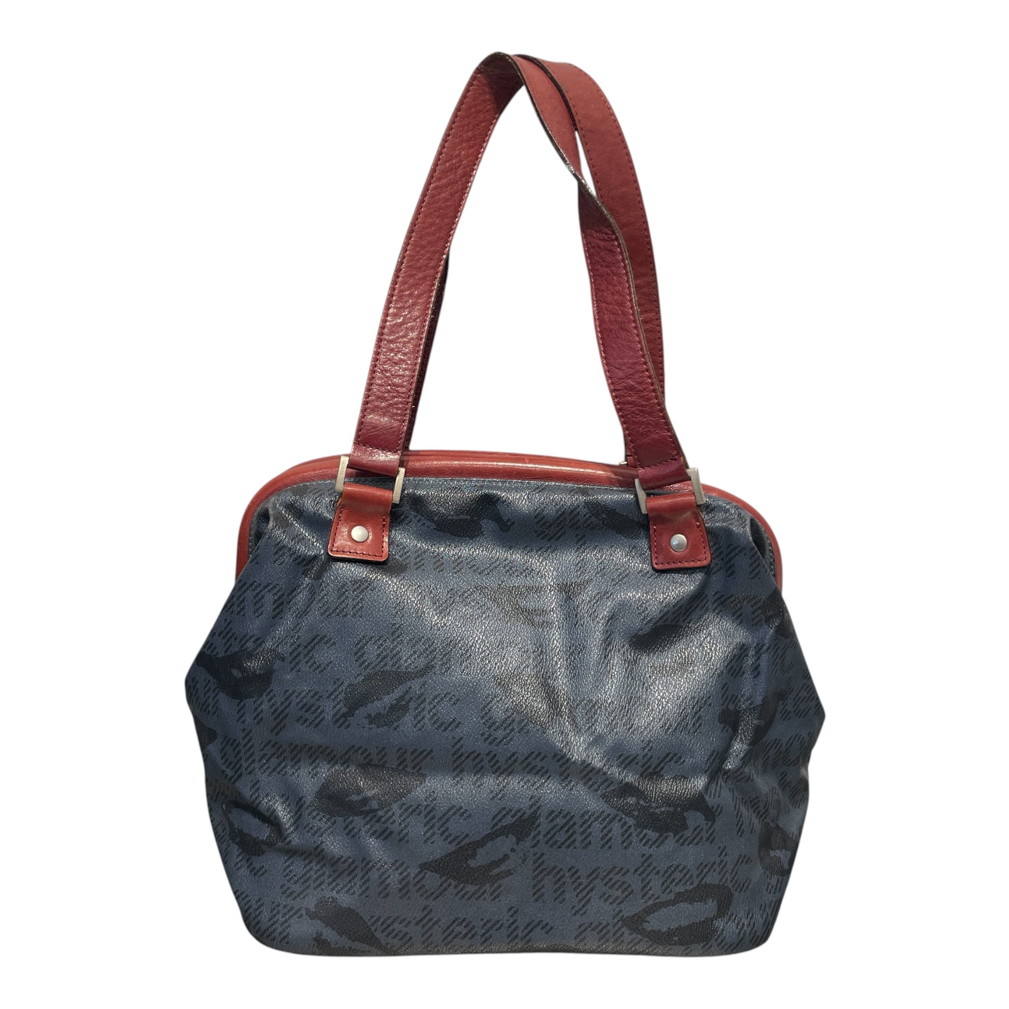 HYSTERIC GLAMOUR/Hand Bag/All Over Print/Leather/NVY/ view 2