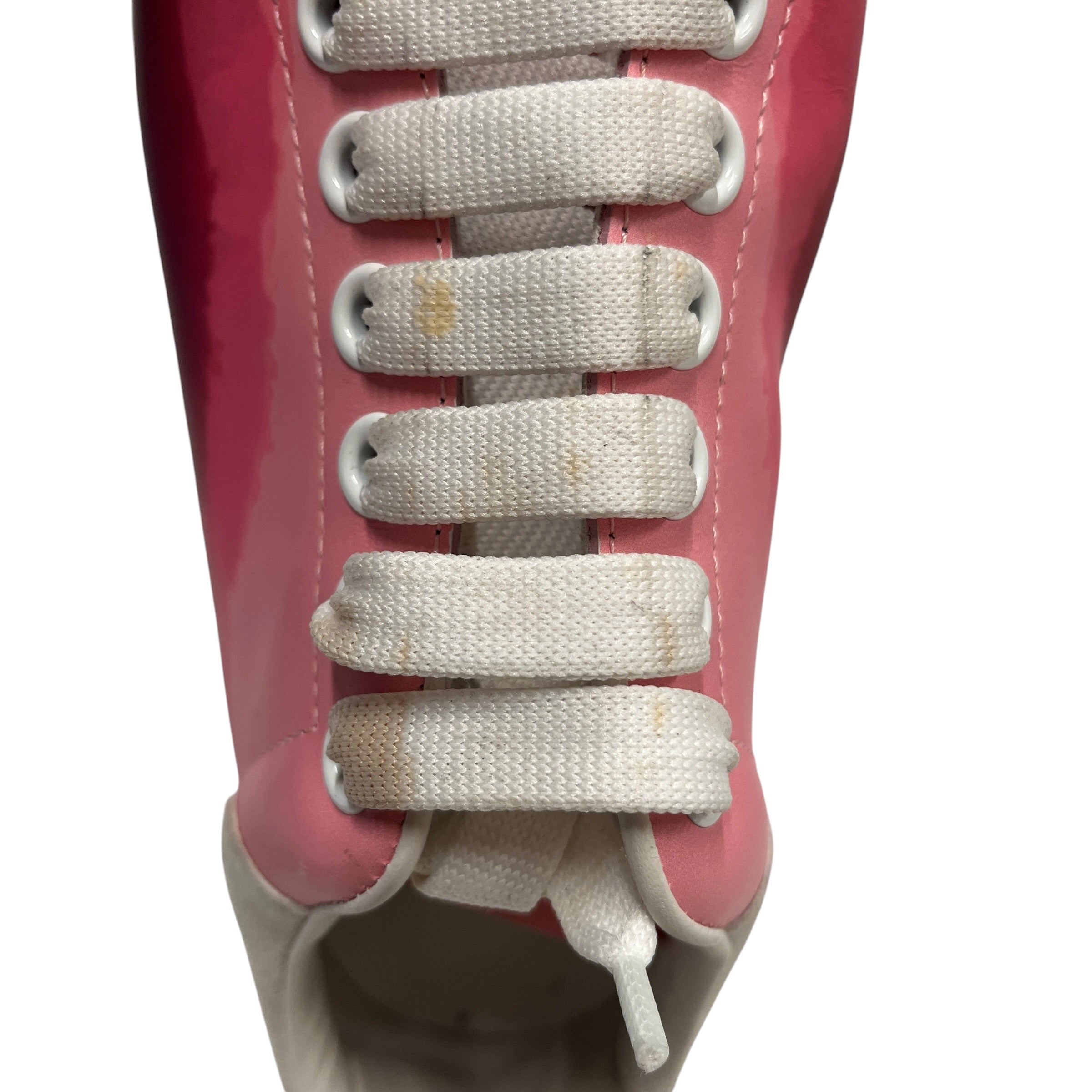 Alexander McQueen/Low-Sneakers/EU 40/Leather/PNK/DIP DYE view 5