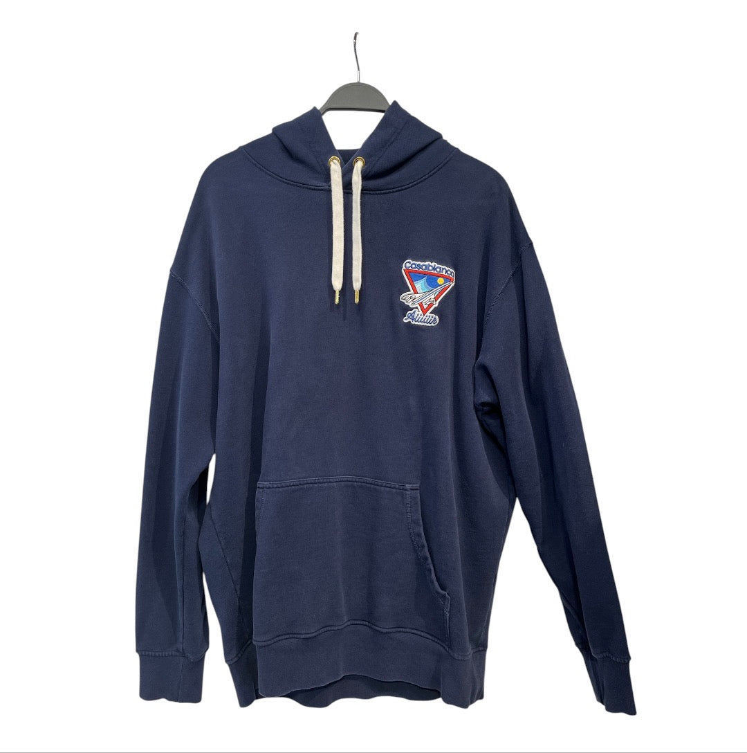 CASABLANCA/Hoodie/XL/Cotton/NVY/AIIIIIIR view 1