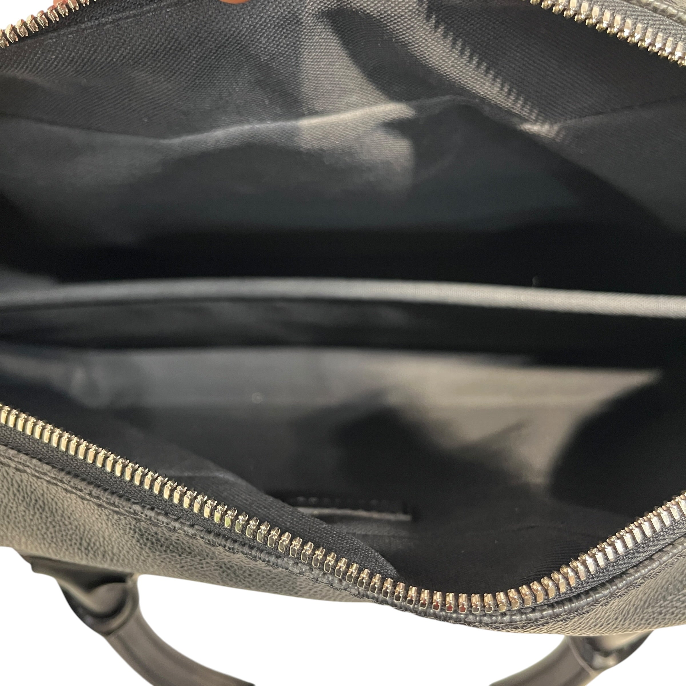 LOUIS VUITTON/Briefcase/Monogram/Leather/BLK/damier graphite icare view 4