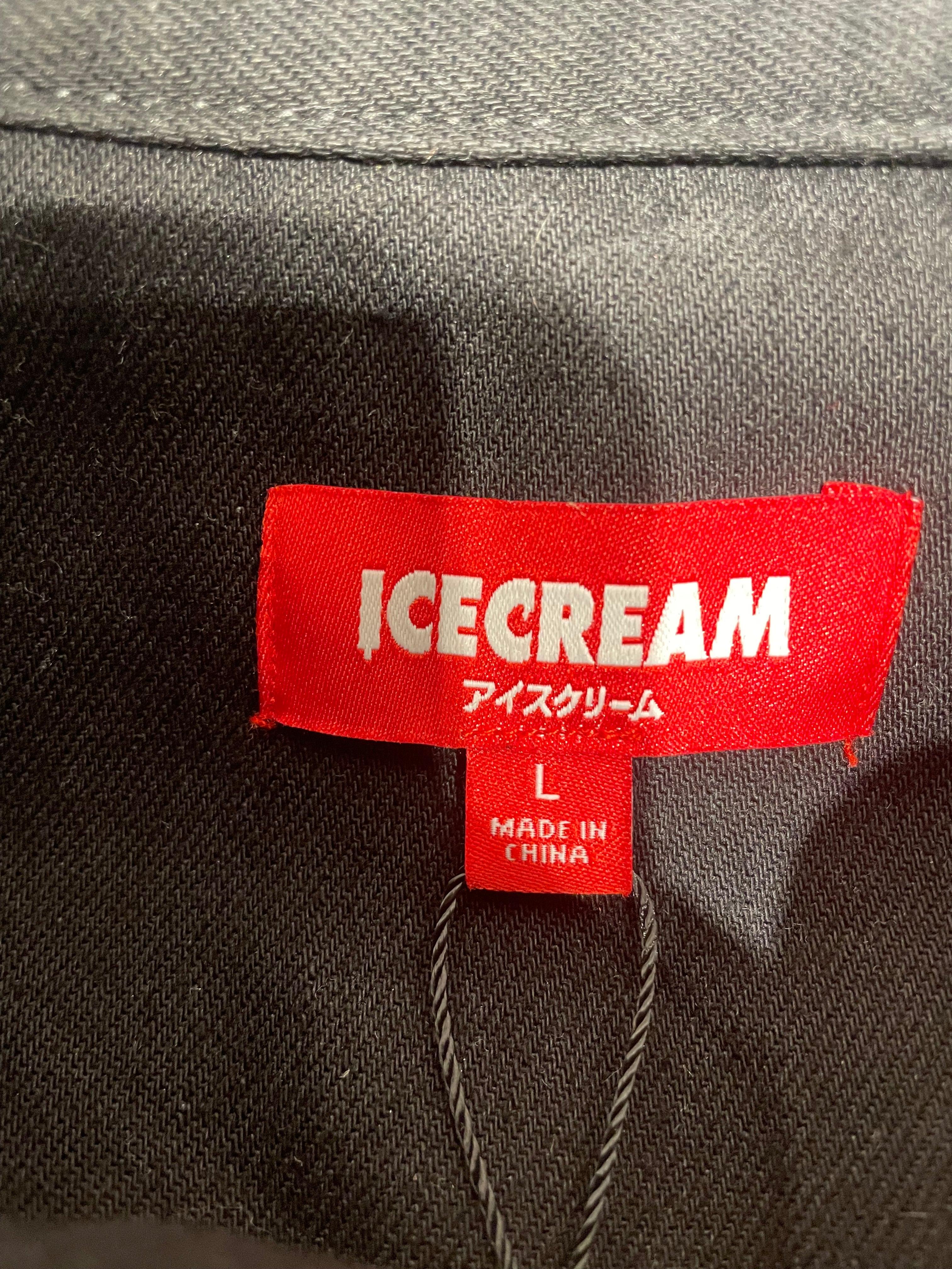 ICE CREAM/SS Shirt/L/Cotton/BLK/Graphic/ view 3