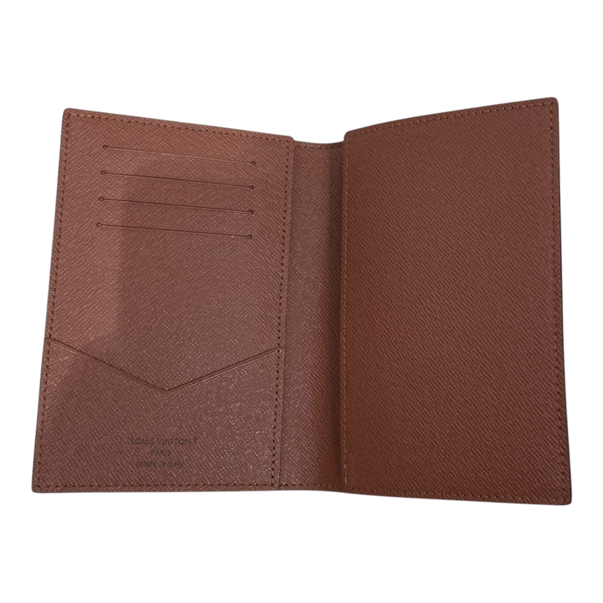 LOUIS VUITTON/Long Wallet/Monogram/Leather/BRW/M's/PASSPORT HOLDER view 5