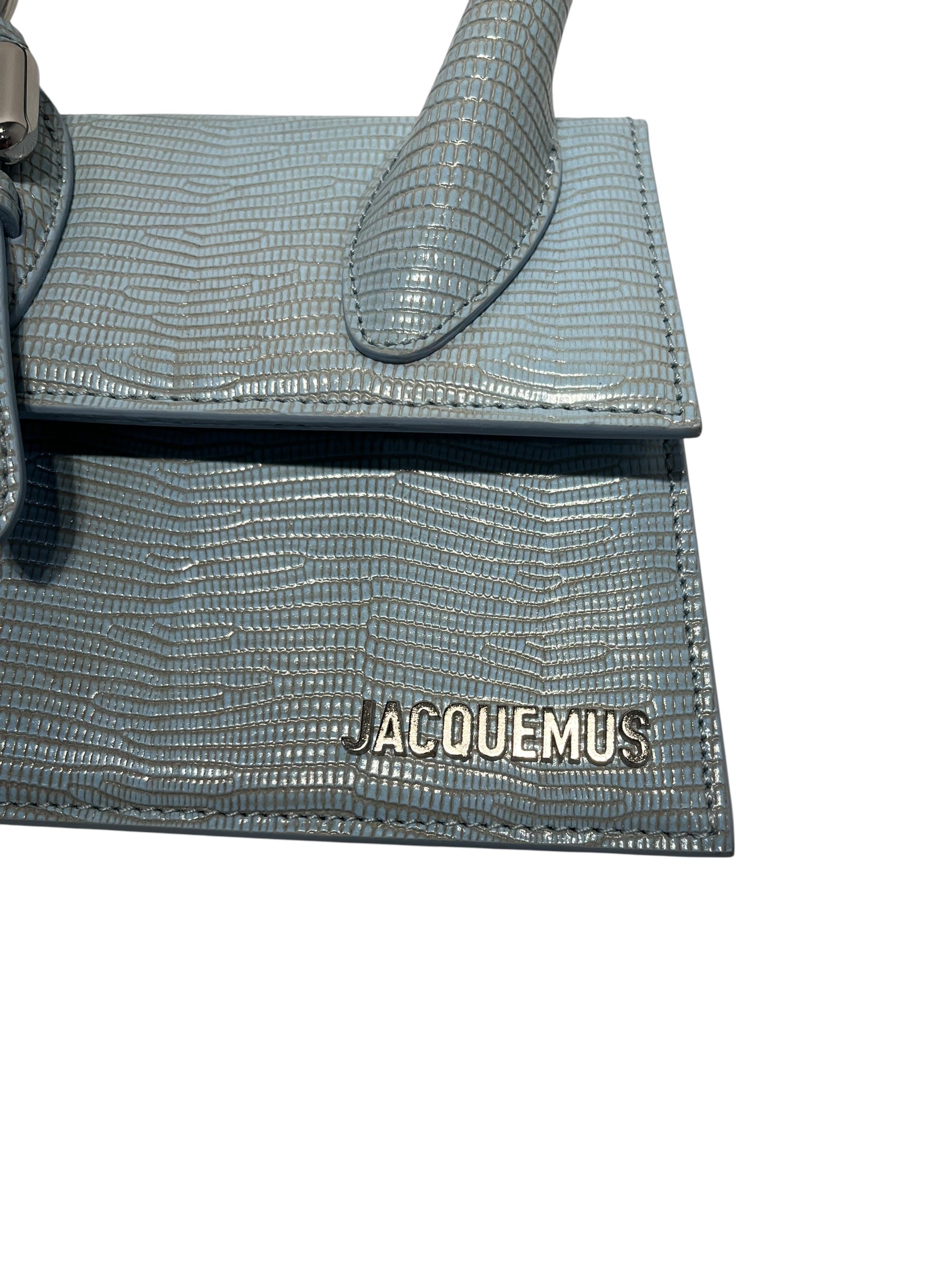 JACQUEMUS/Cross Body Bag/BLU/CHIQUITO MOYEN view 7