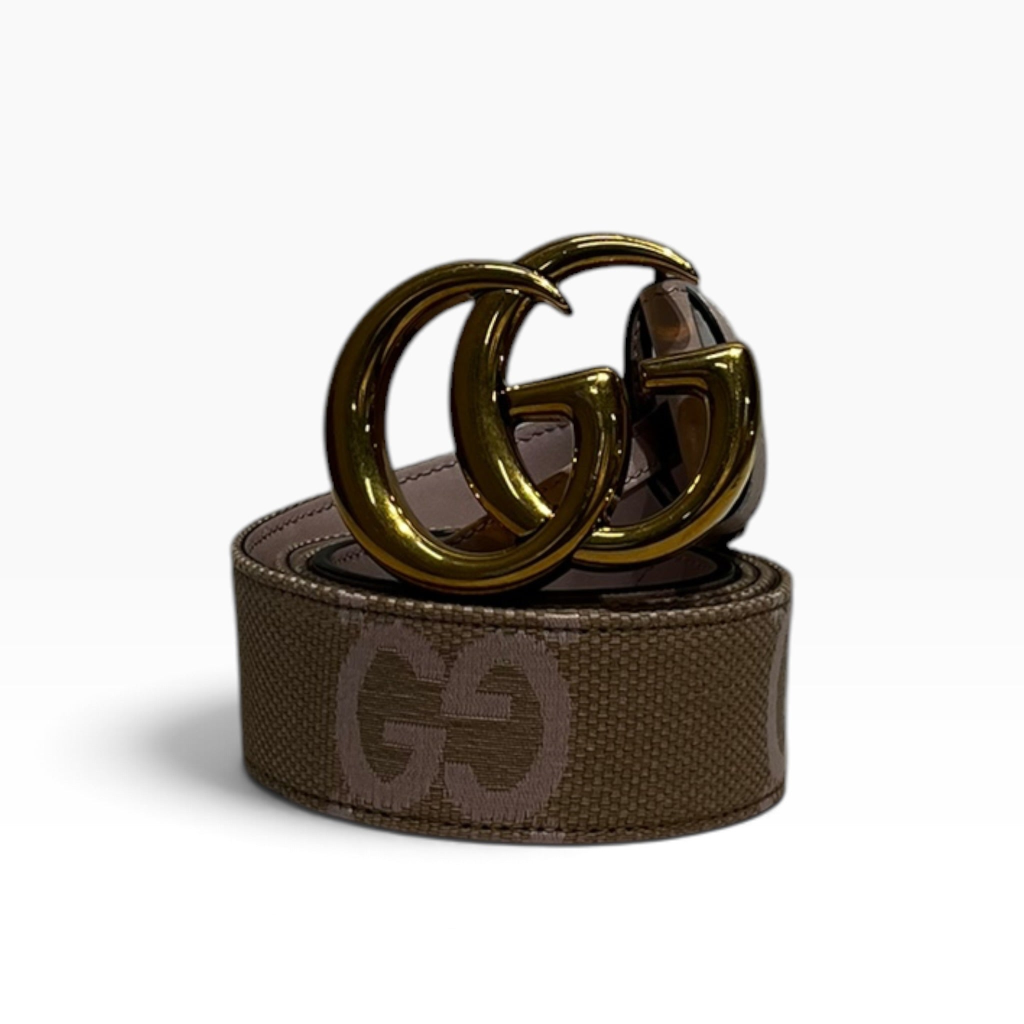 GUCCI/Belt/Monogram/PNK/M's/400593 FABBN 110-44 214351 view 1