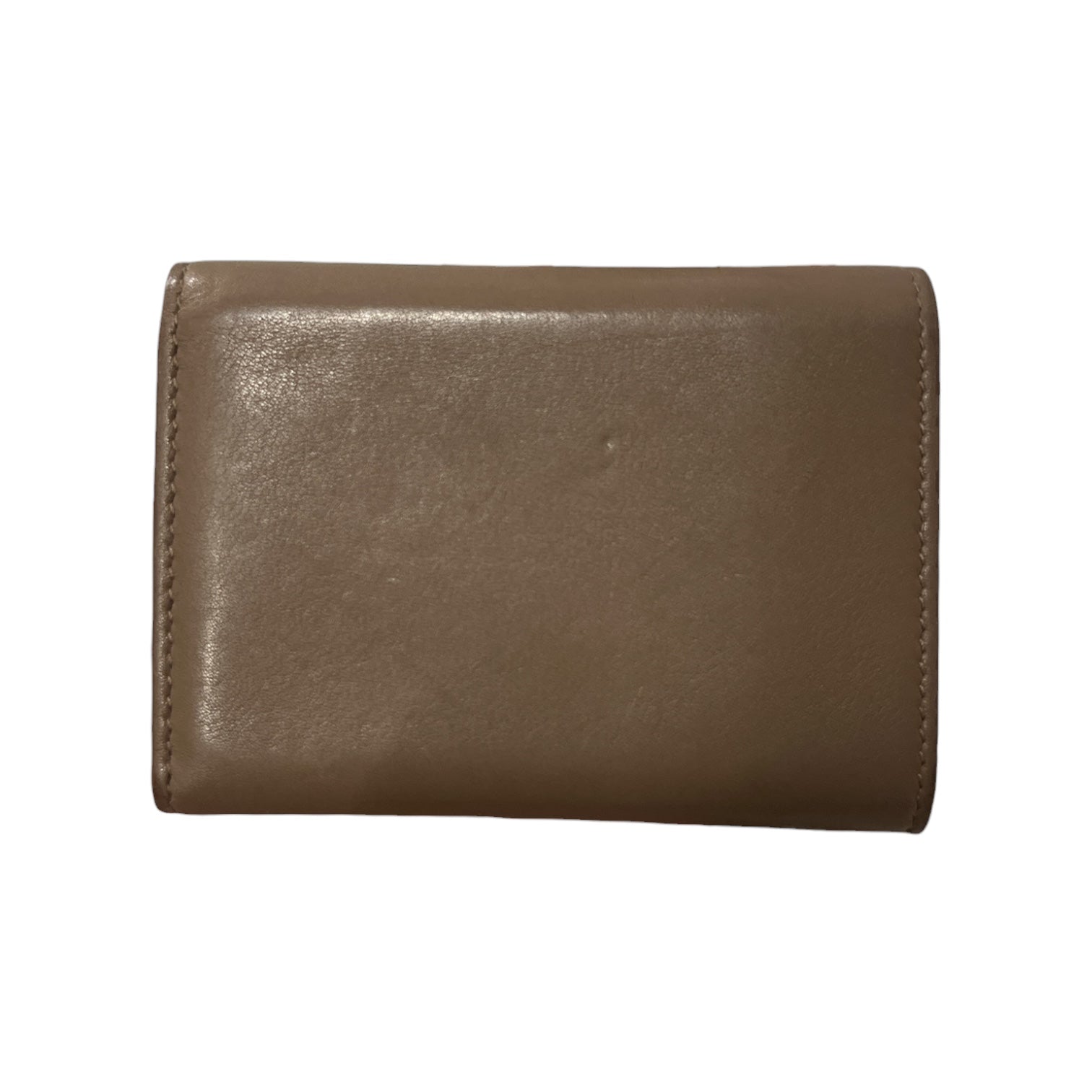 YVES SAINT LAURENT/Trifold Wallet/Leather/BRW/YSL Logo Mini trifold view 2
