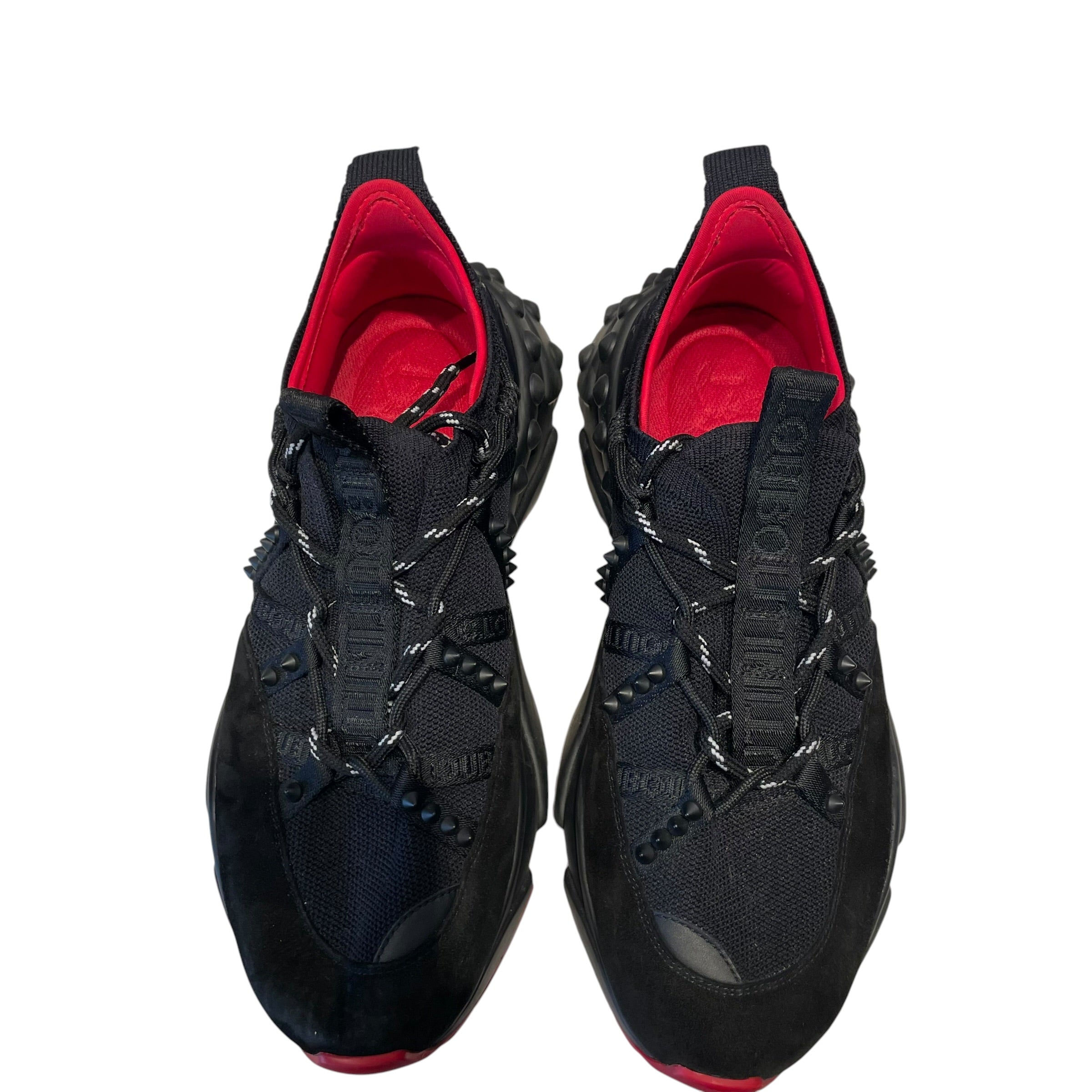 Christian Louboutin/Low-Sneakers/US 9.5/BLK/TRAILRUN SNEAKERS view 3