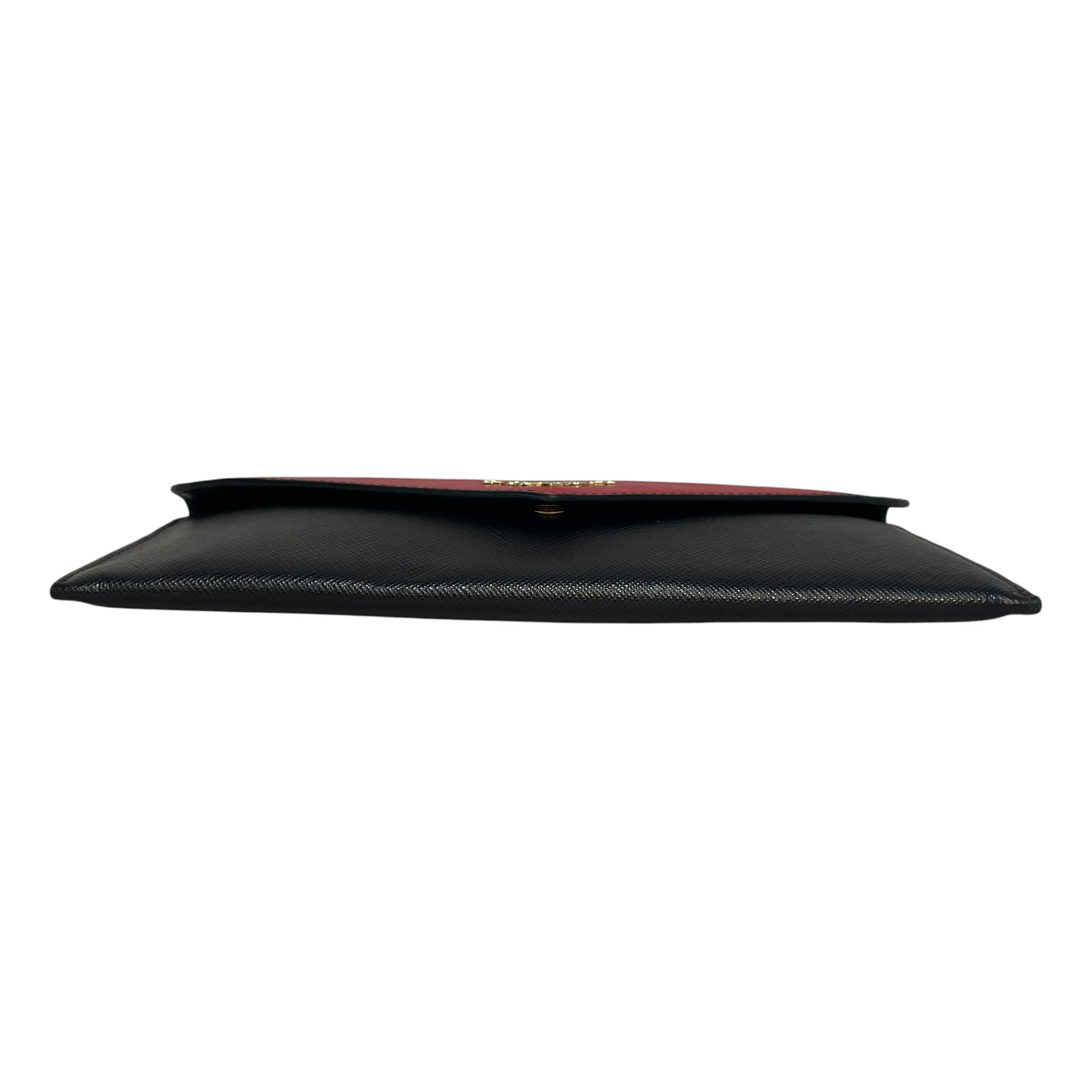 PRADA/Wallet/Leather/BLK/L's/Manuelle Envelope Wallet view 3