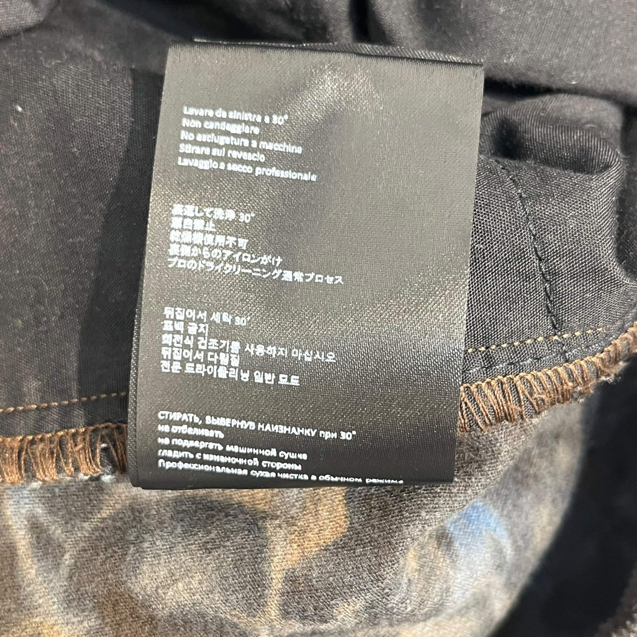 BLUEMARBLE/Pants/31/Cotton/IDG/All Over Print/bleached indigo view 6