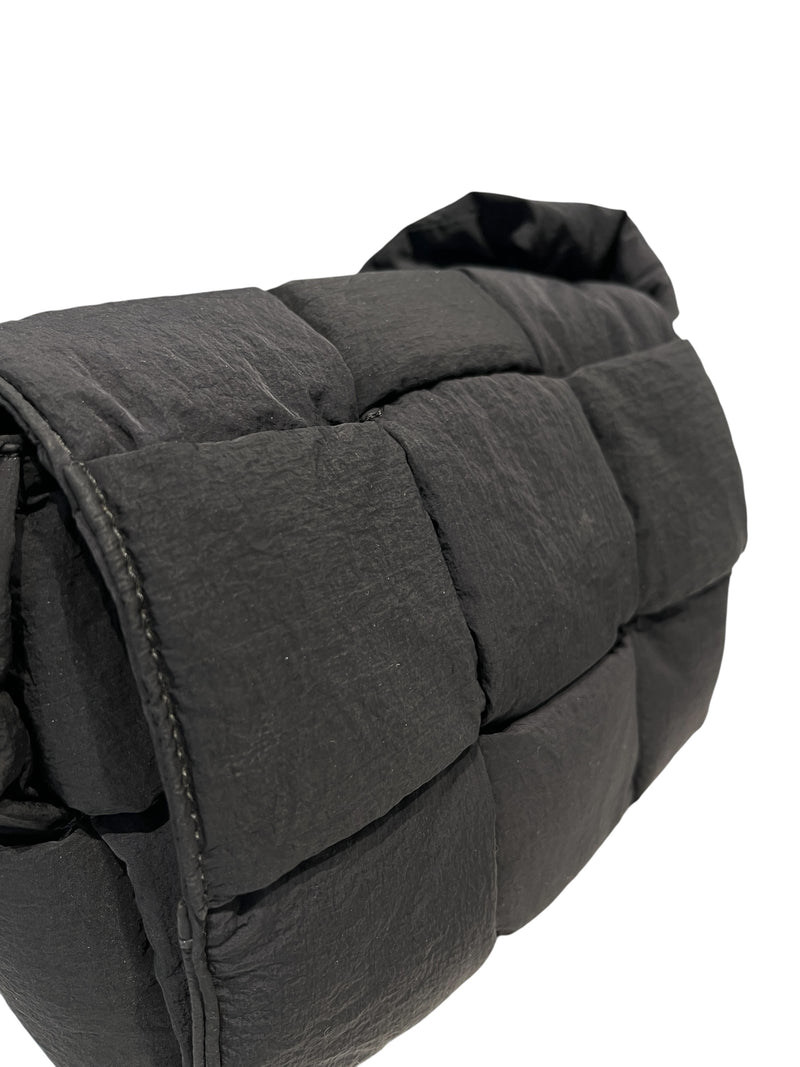 BOTTEGA VENETA/Bag/Nylon/BLK/PADDED CASSETTE BAG