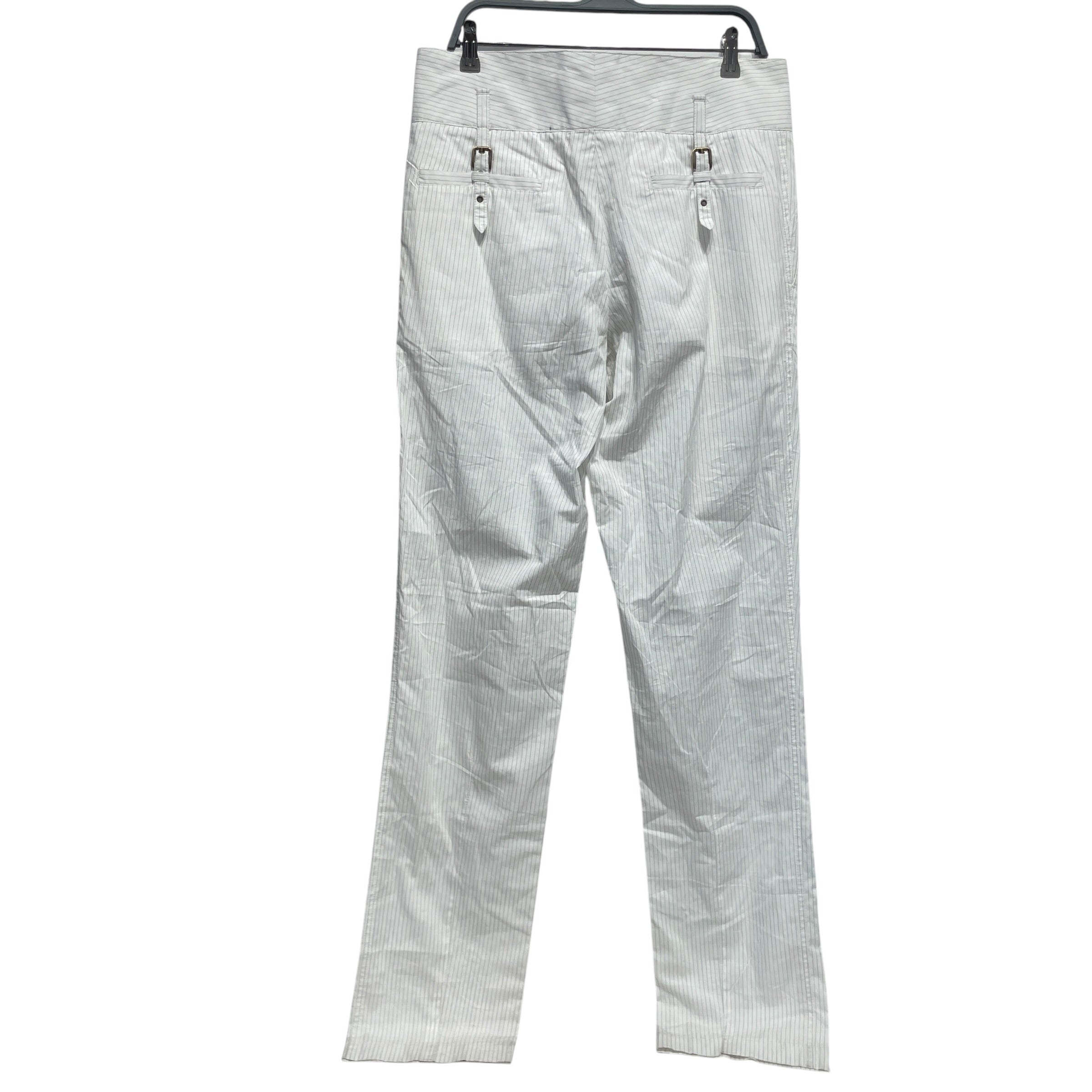 DOLCE&GABBANA/Straight Pants/Cotton/WHT/High-waisted/Stripe/ view 2