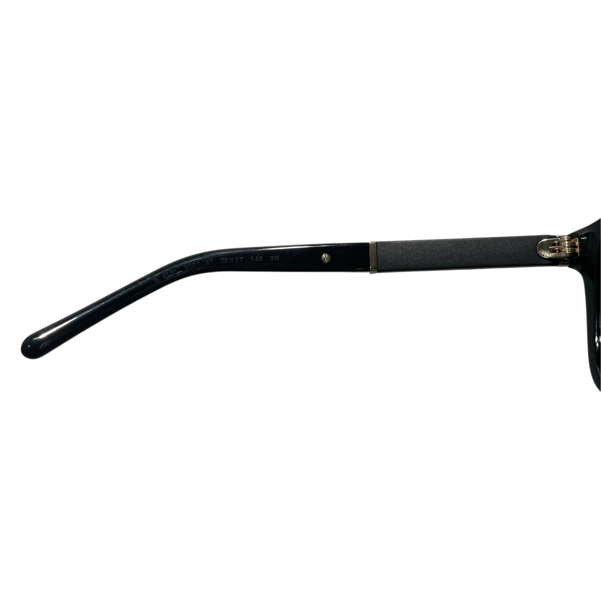 BURBERRY LONDON/Sunglasses/Plaid/Plastic/BEG/L's/CAROLL SQUARE FRAME view 4
