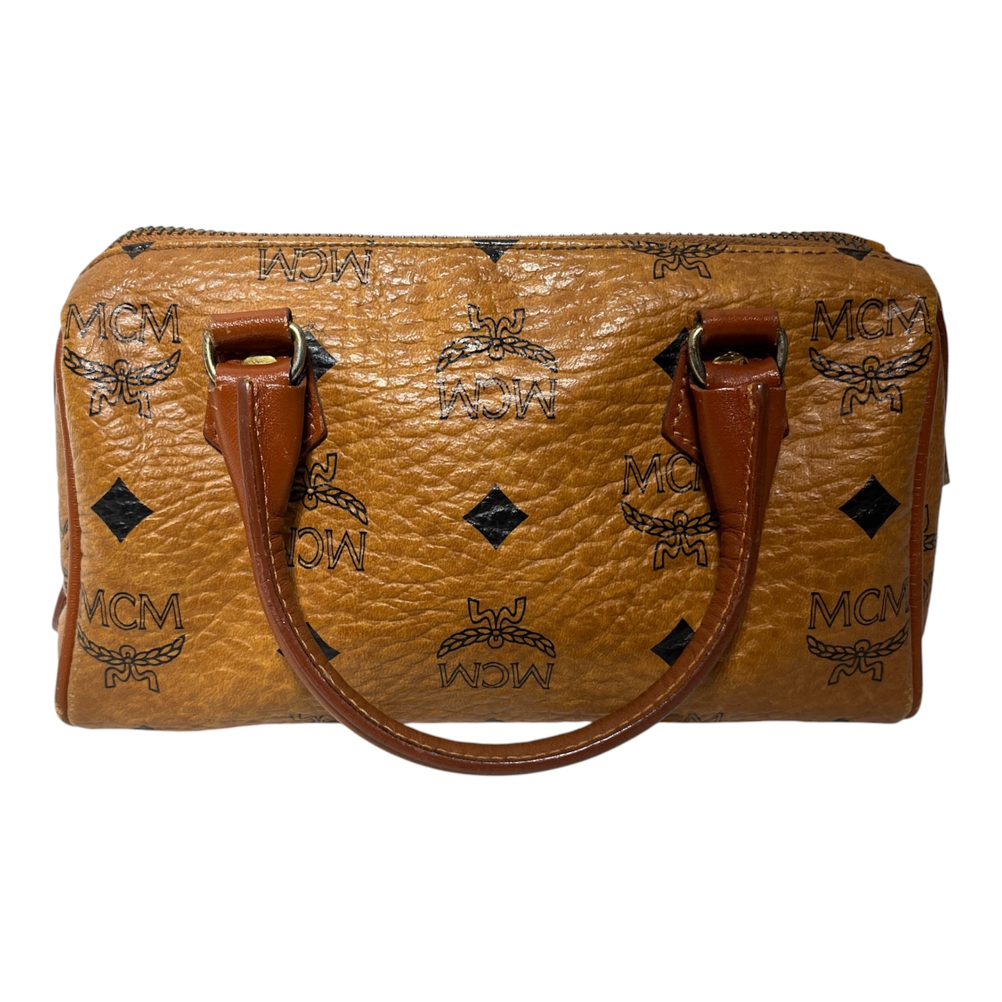 MCM/Boston Bag/Monogram/Leather/CML/EXTRA MINI BOSTON BAG view 2