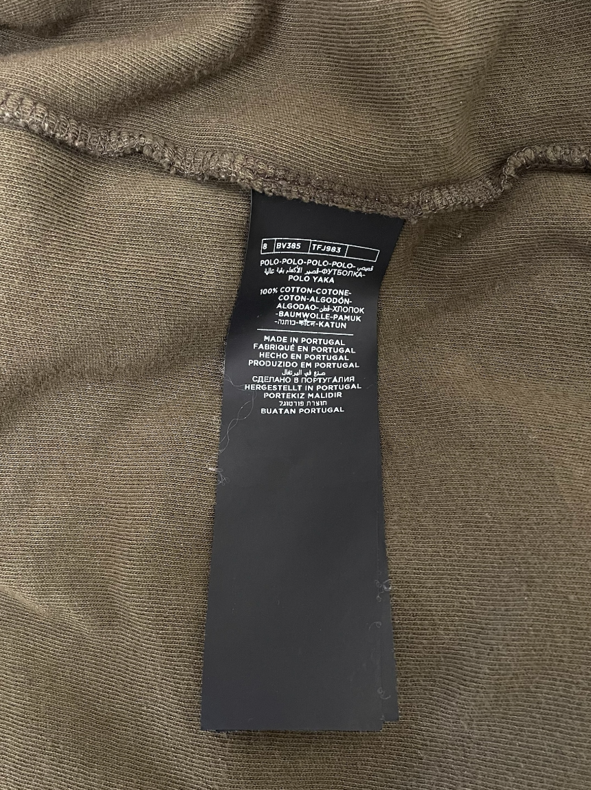 TOM FORD/Polo Shirt/58/Cotton/GRN/TOWEL POLO TOP view 4