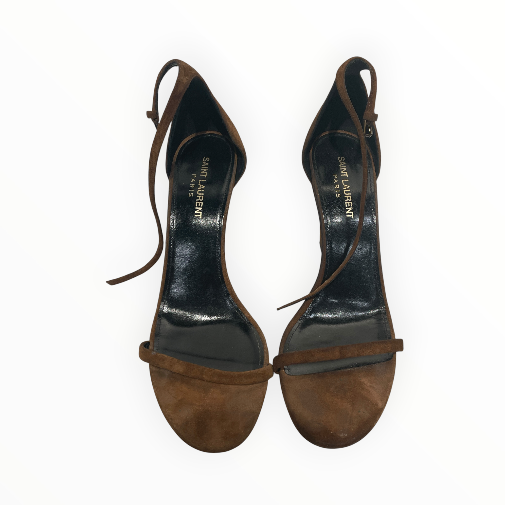 SAINT LAURENT/Heels/EU 39.5/Cotton/CML/ view 4