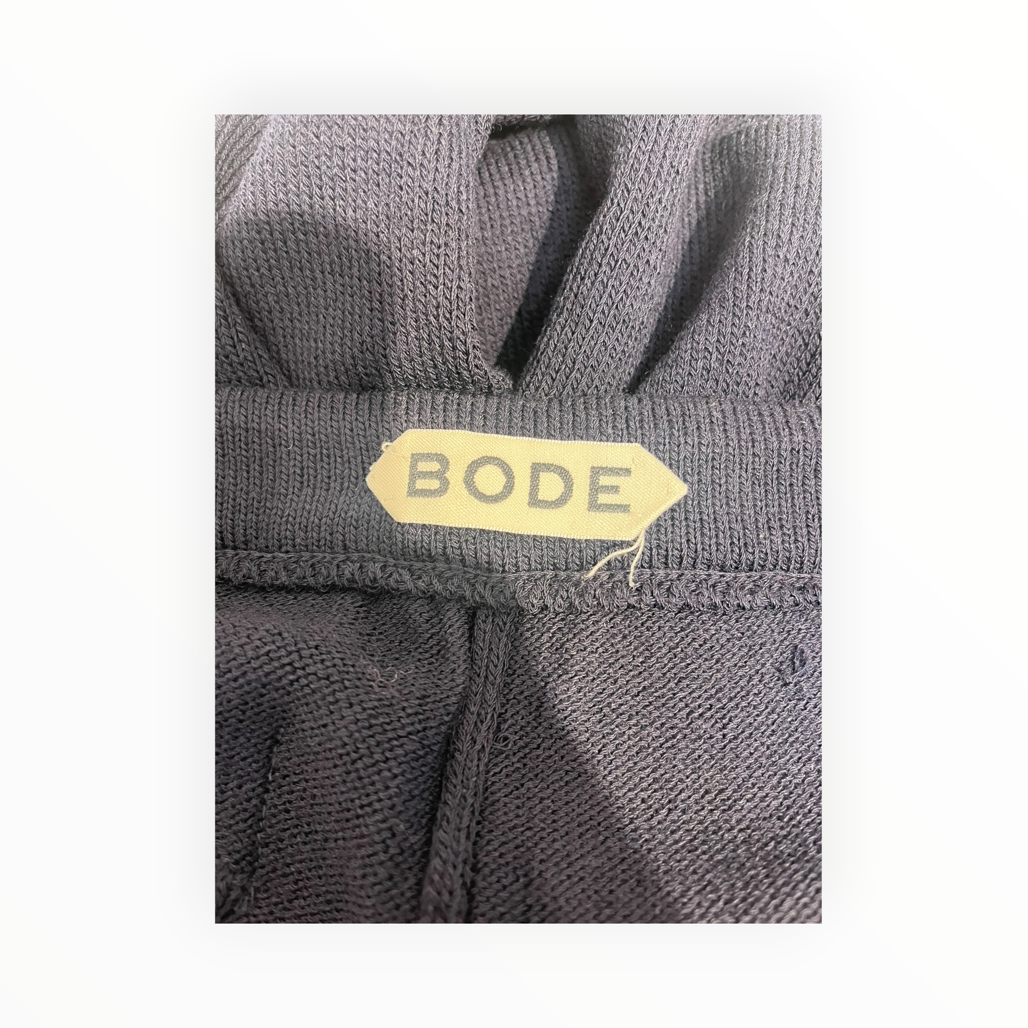BODE/Pants/S/Wool/NVY/WIDE LEG-KNIT view 3
