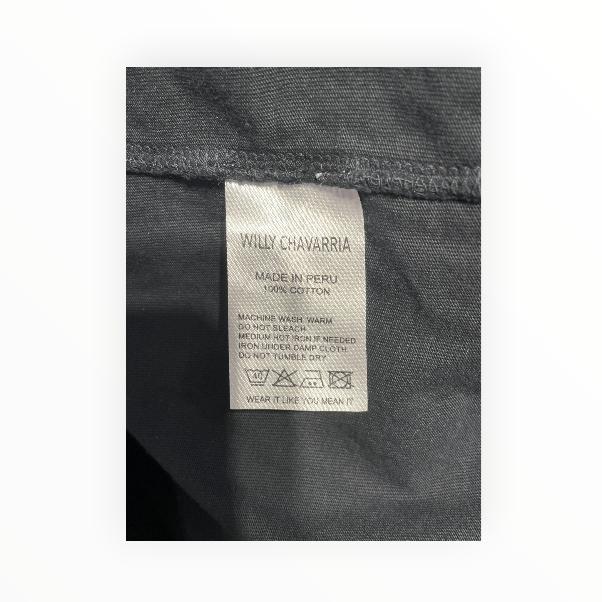 WILLY CHAVARRIA/T-Shirt/M/Cotton/BLK/CityShirt view 4