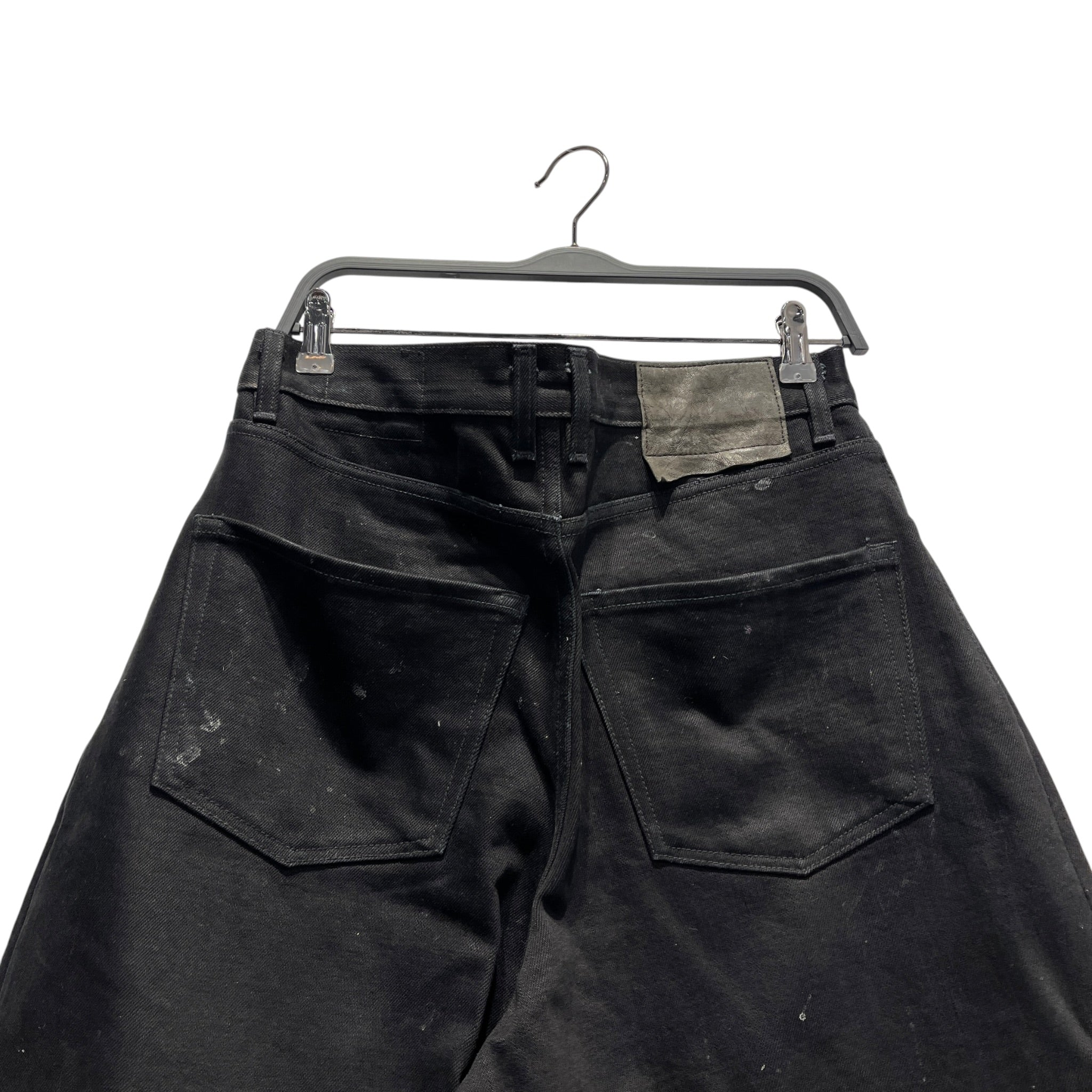 K-TWO STUDIOS/Pants/M/Denim/BLK/Button Fly/WIDE LEG/DISTRESSED view 9