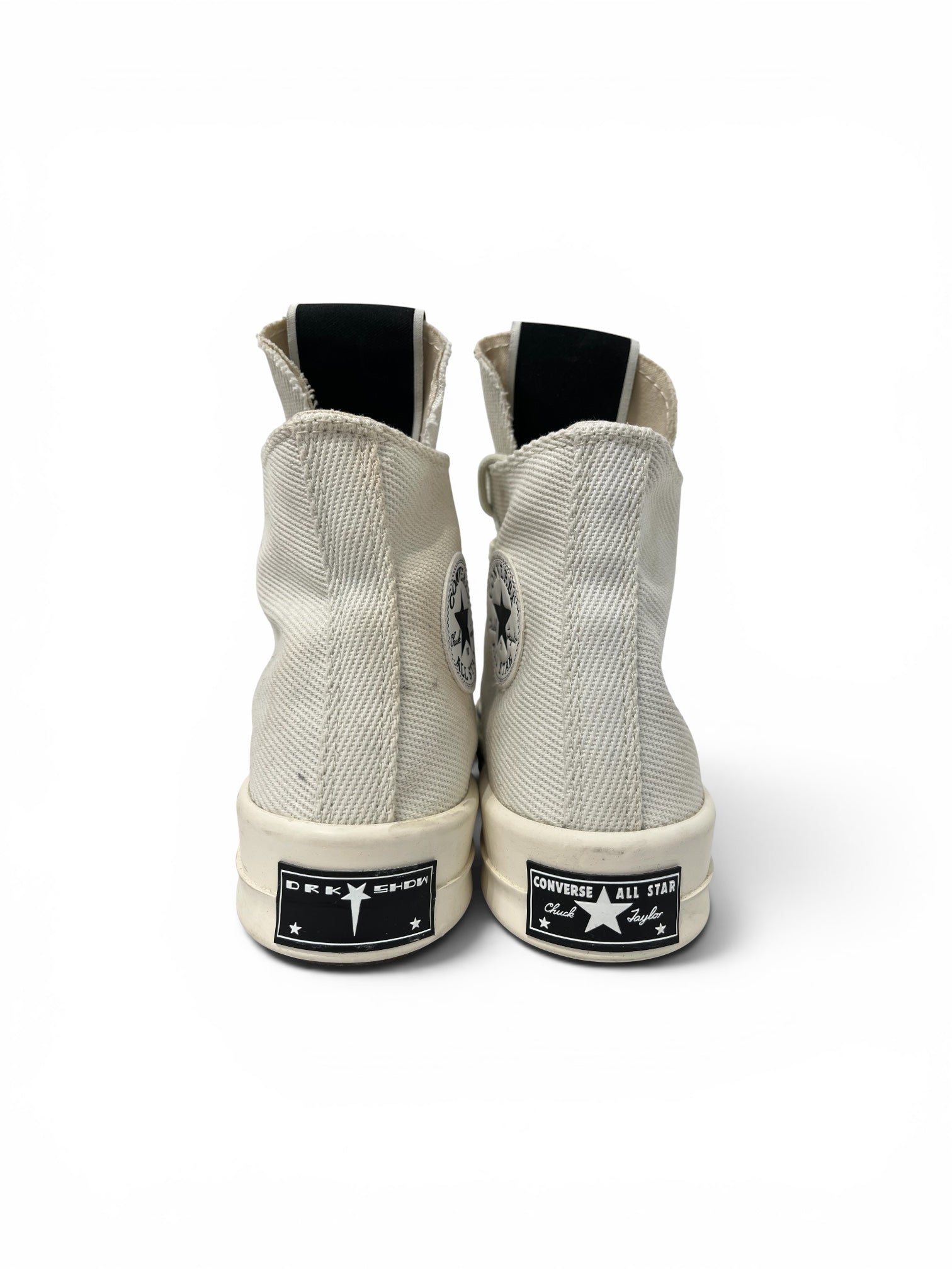 RICK OWENS DRKSHDW/CONVERSE/Hi-Sneakers/US 7/WHT/DRKSTR view 3