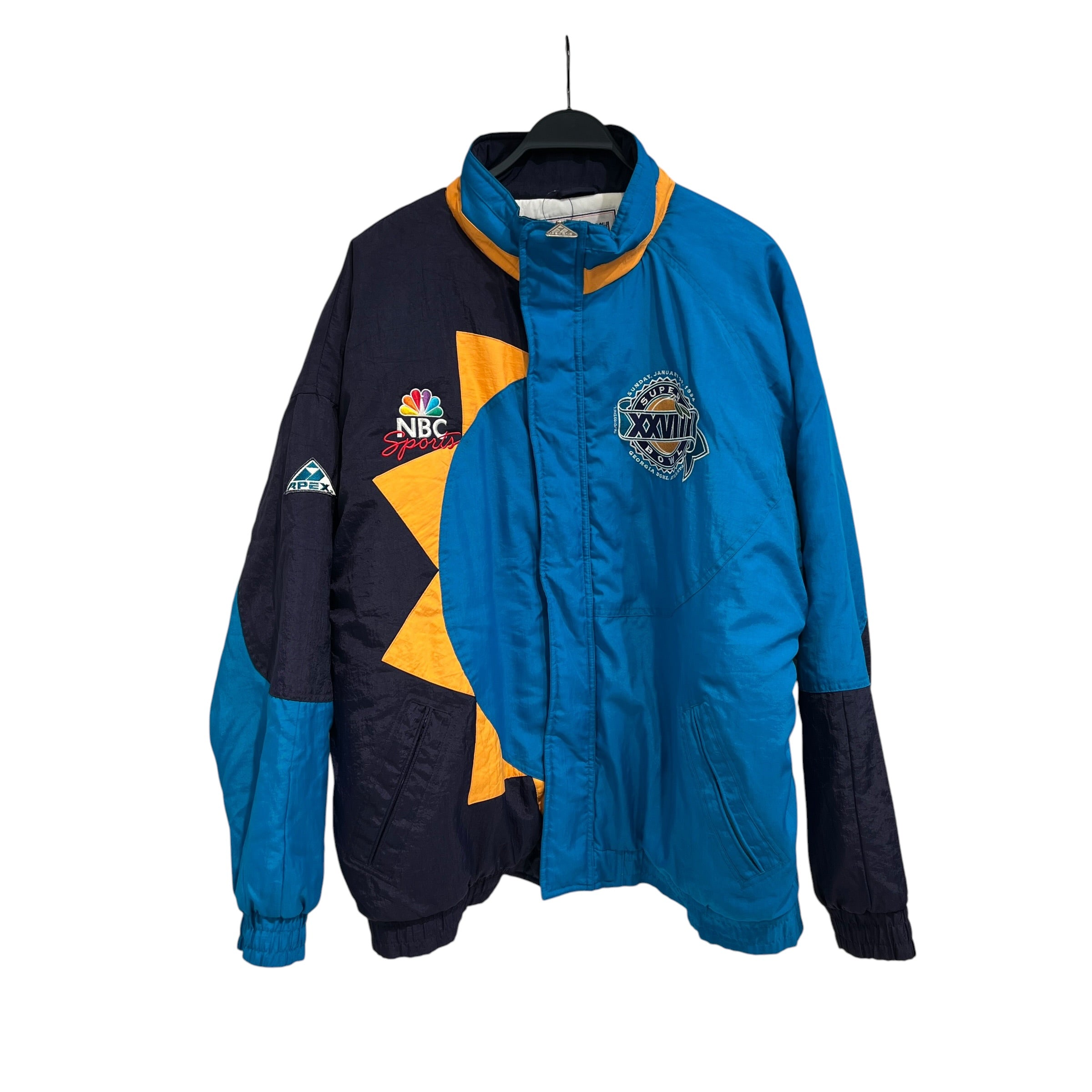 Apex One/Jacket/XL/Nylon/BLU/Border/Super Bowl XXVIII view 1