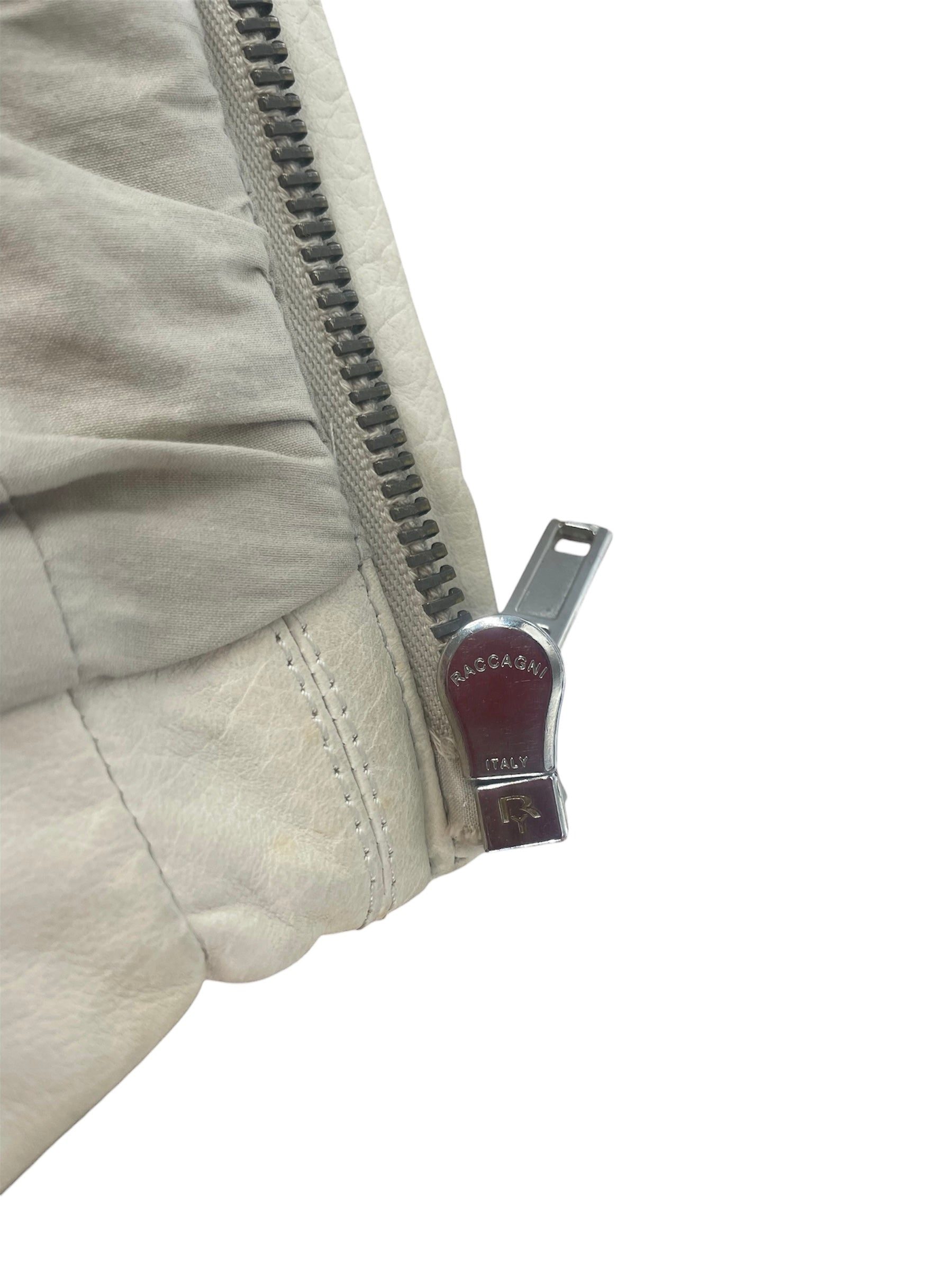 Rick Owens/Vest/38/Leather/WHT/Front Zip/RELEASE SS10 VEST - RO1741 view 5
